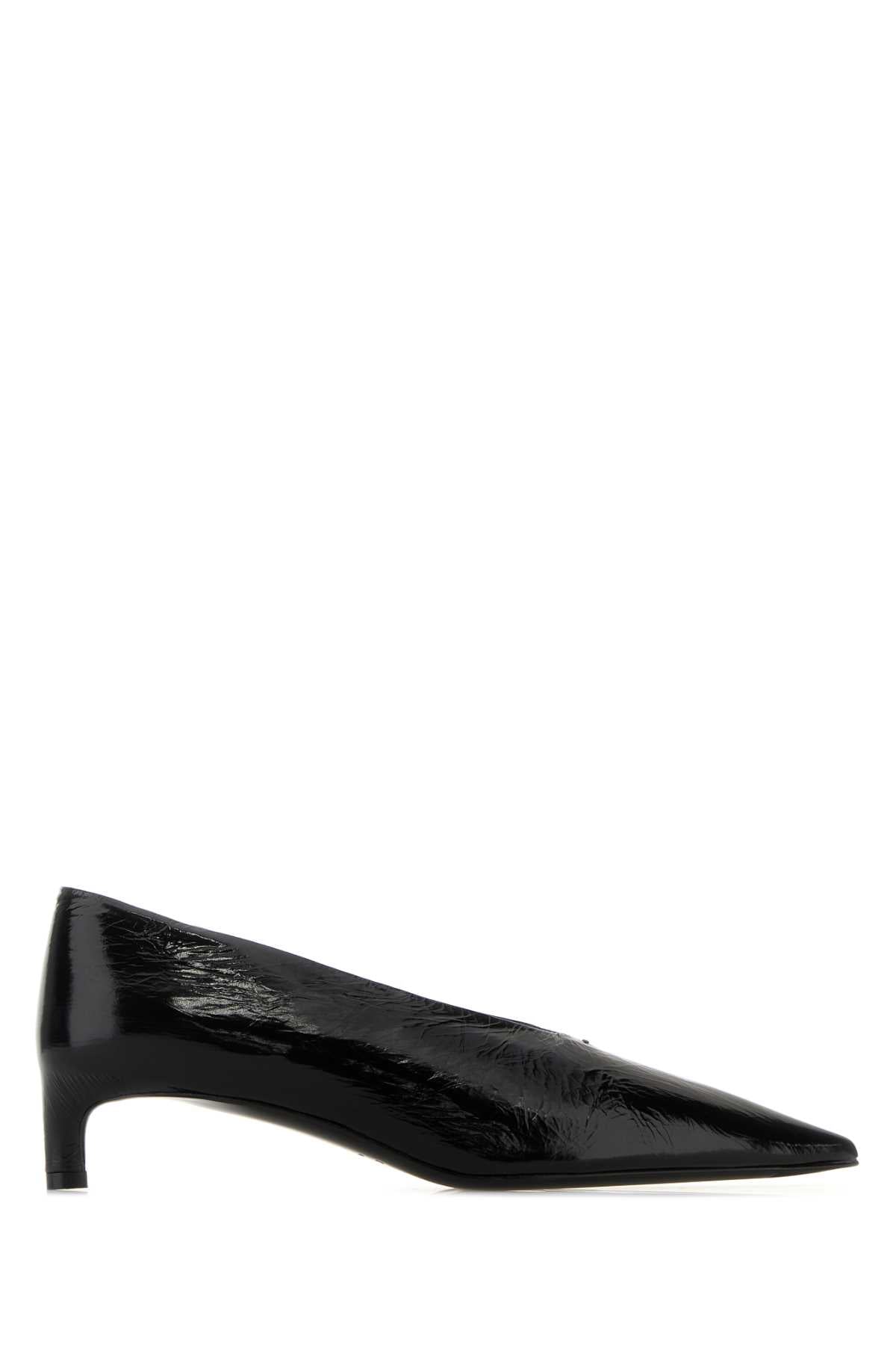 Jil Sander Women Black Leather Pumps JIL SANDER