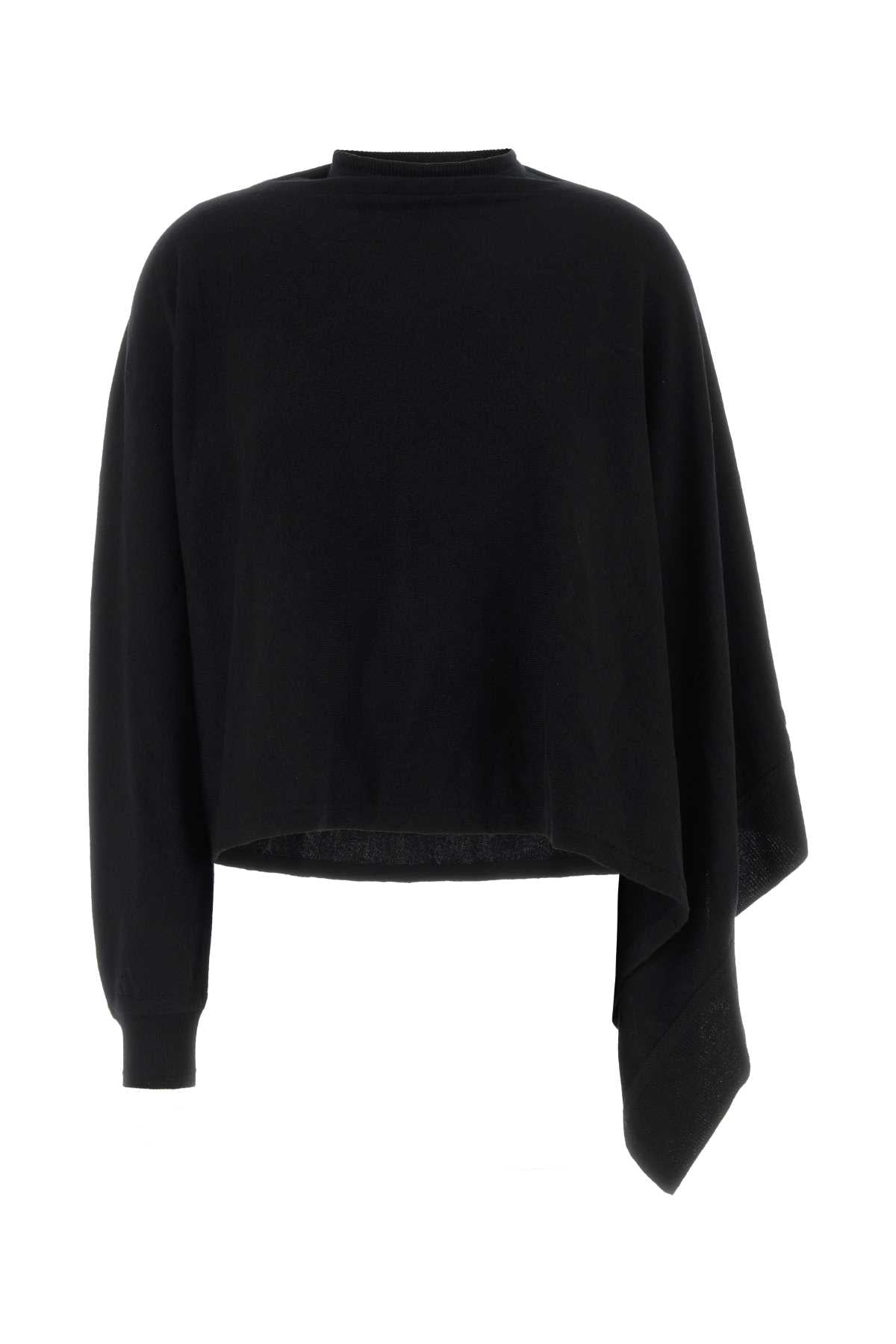 Jil Sander Women Black Wool Sweater JIL SANDER