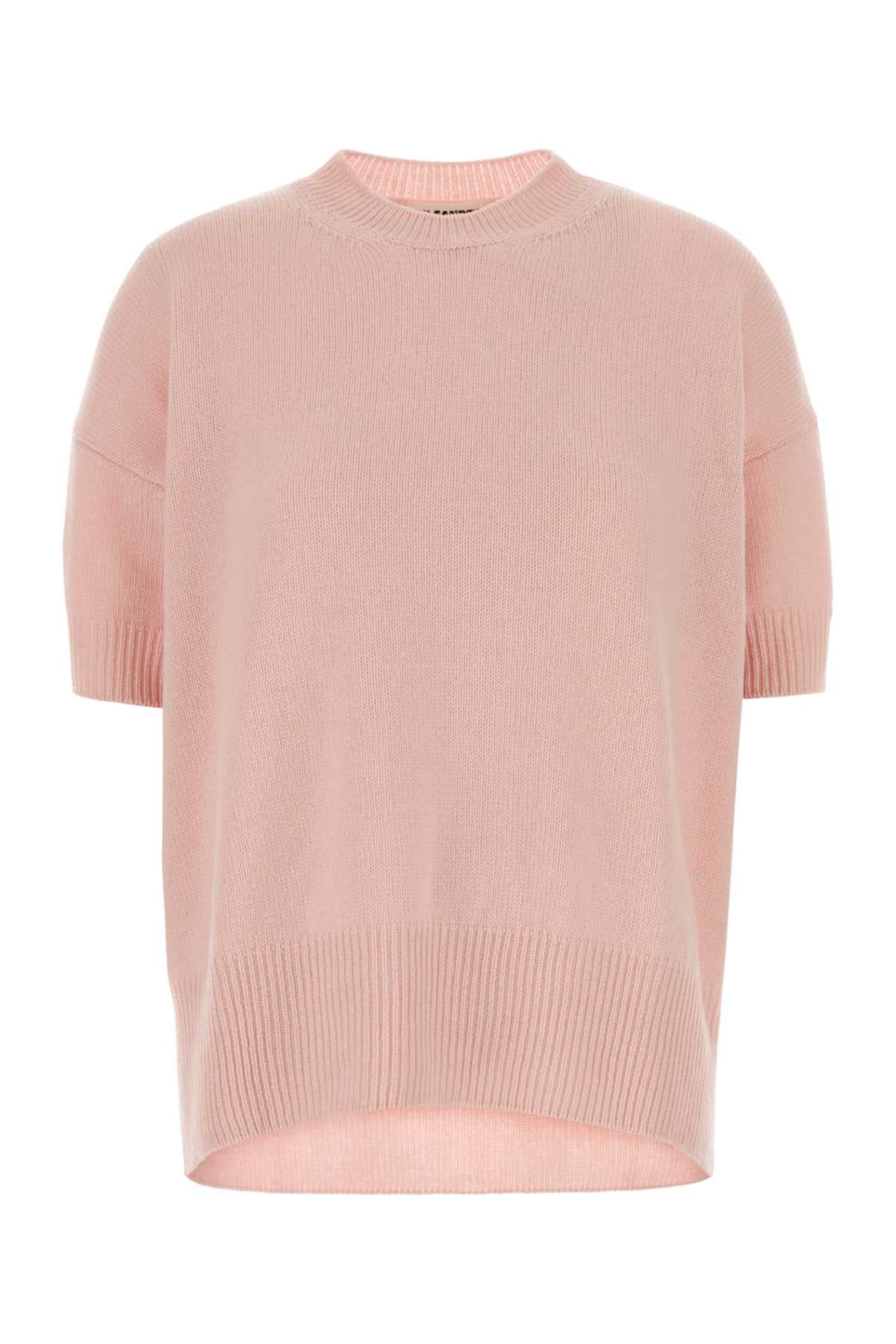 Jil Sander Women Pink Cashmere Sweater JIL SANDER