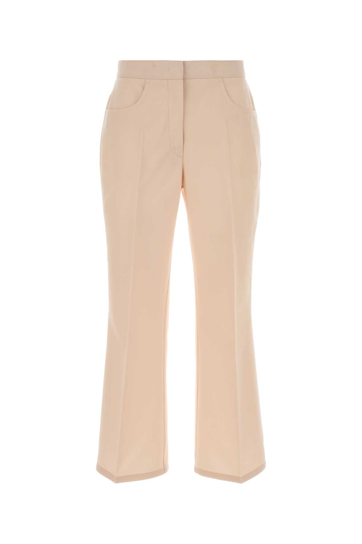 Jil Sander Women Light Pink Wool Pant JIL SANDER