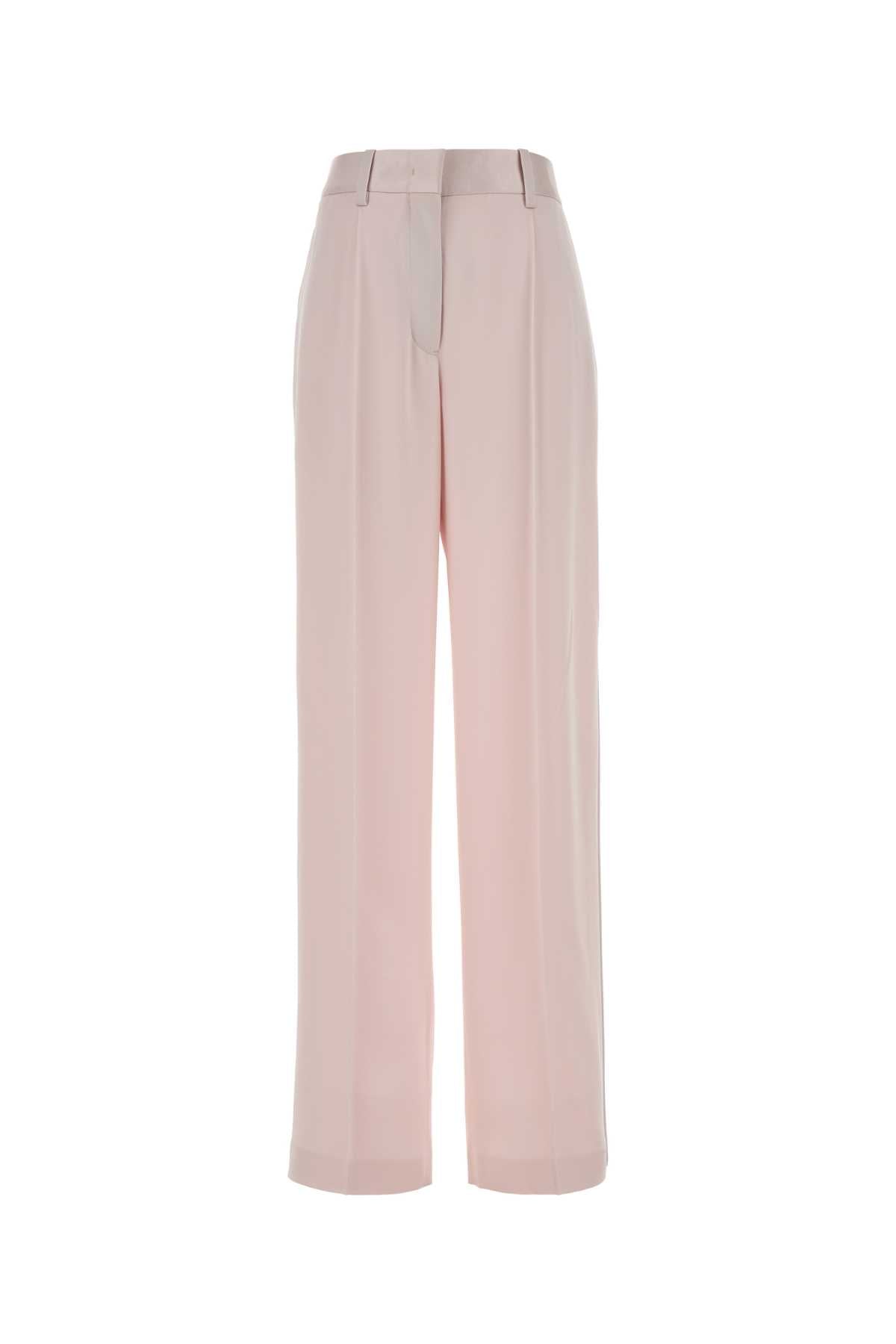 Jil Sander Women Pastel Pink Satin Pant JIL SANDER