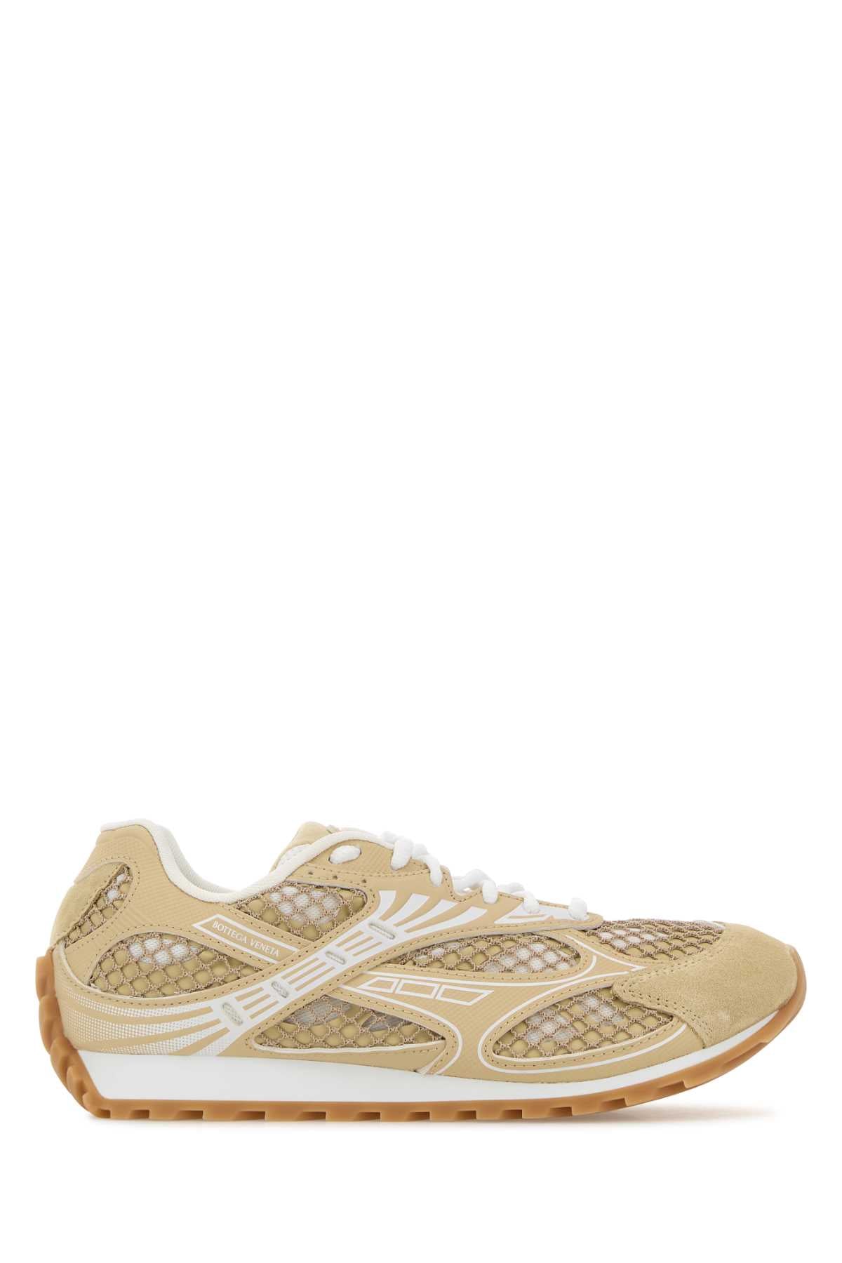 Bottega Veneta Women Beige Orbit Sneakers BOTTEGA VENETA