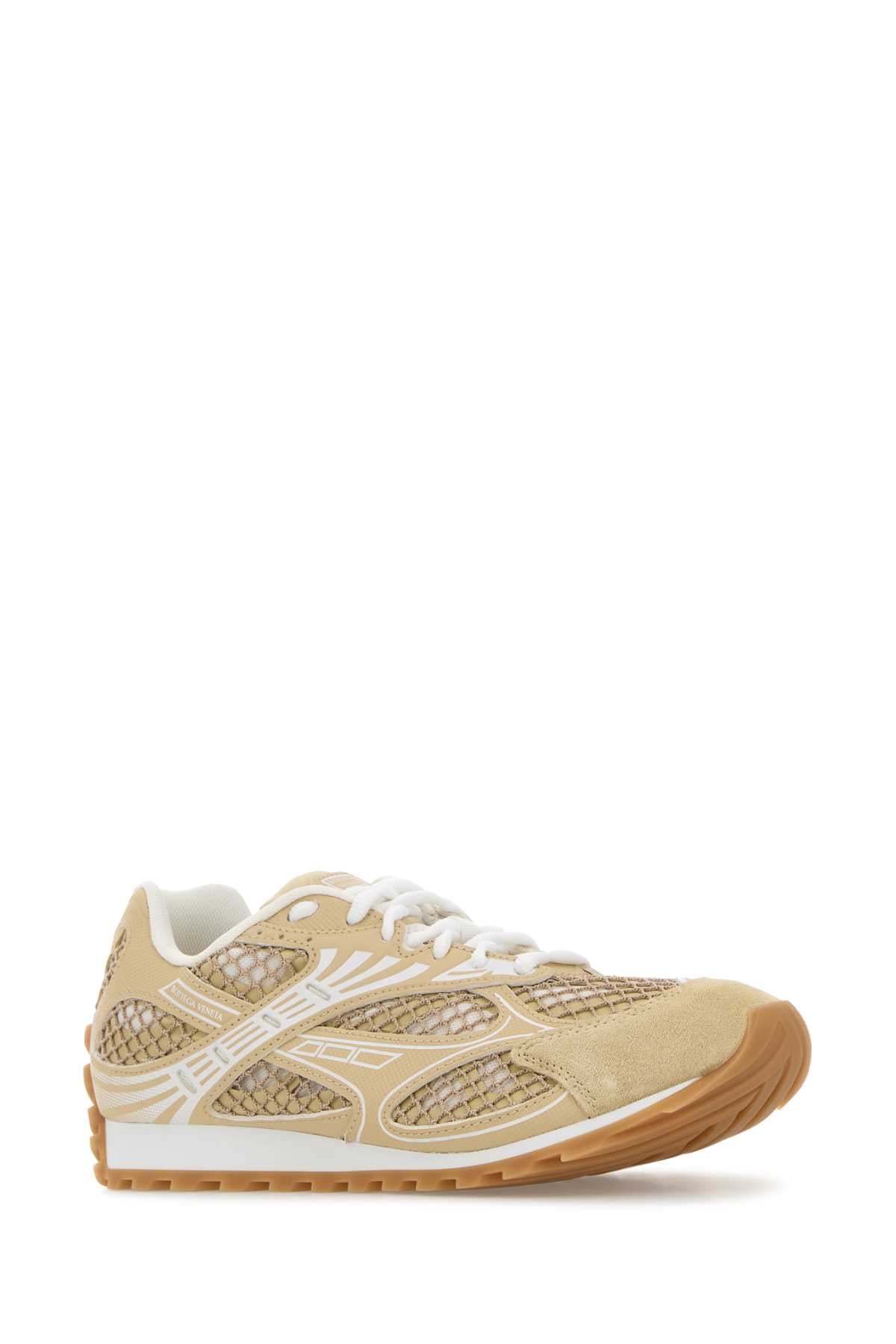 Bottega Veneta Women Beige Orbit Sneakers BOTTEGA VENETA