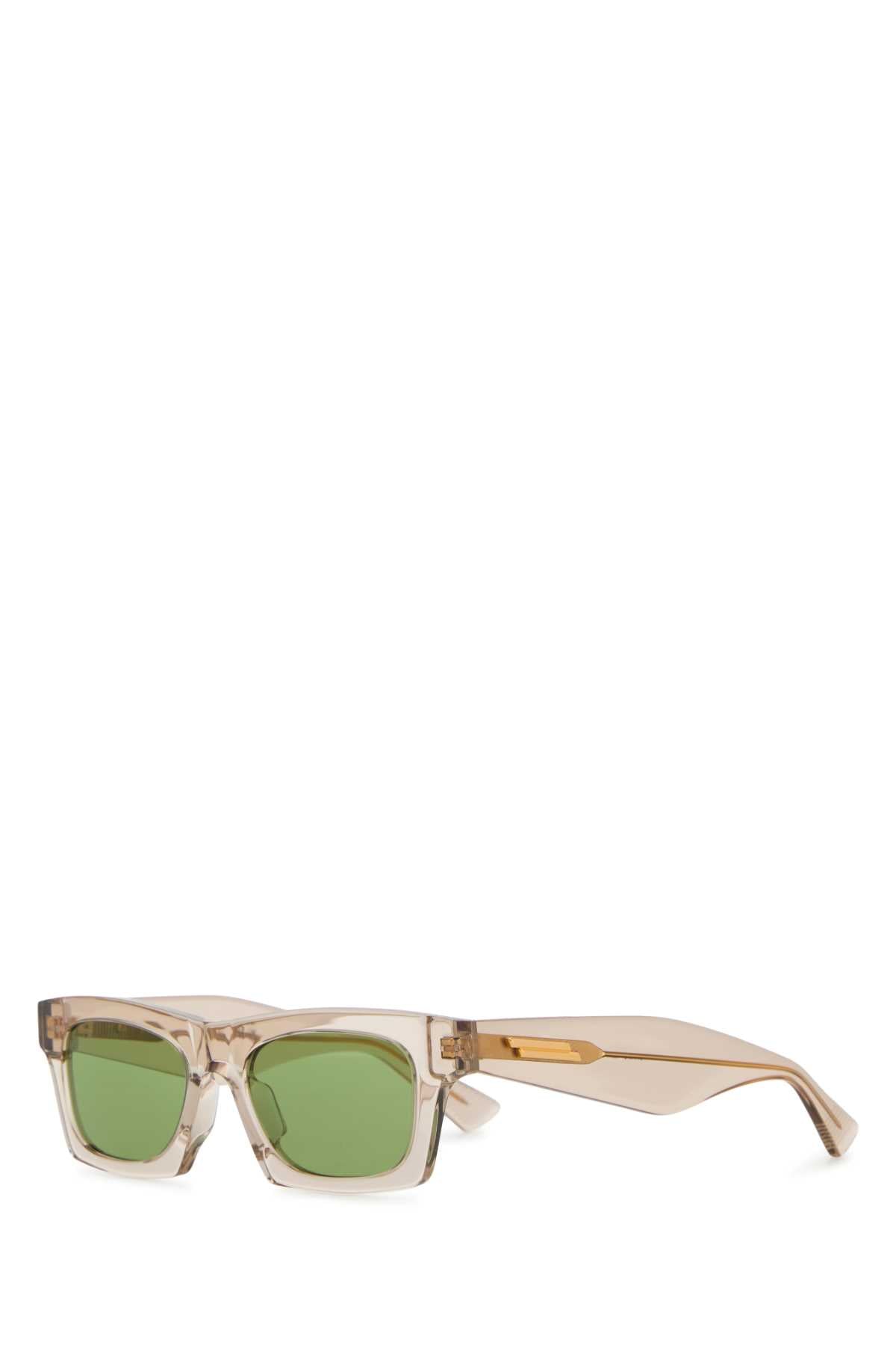 Bottega Veneta Women White Acetate Classic Sunglasses BOTTEGA VENETA