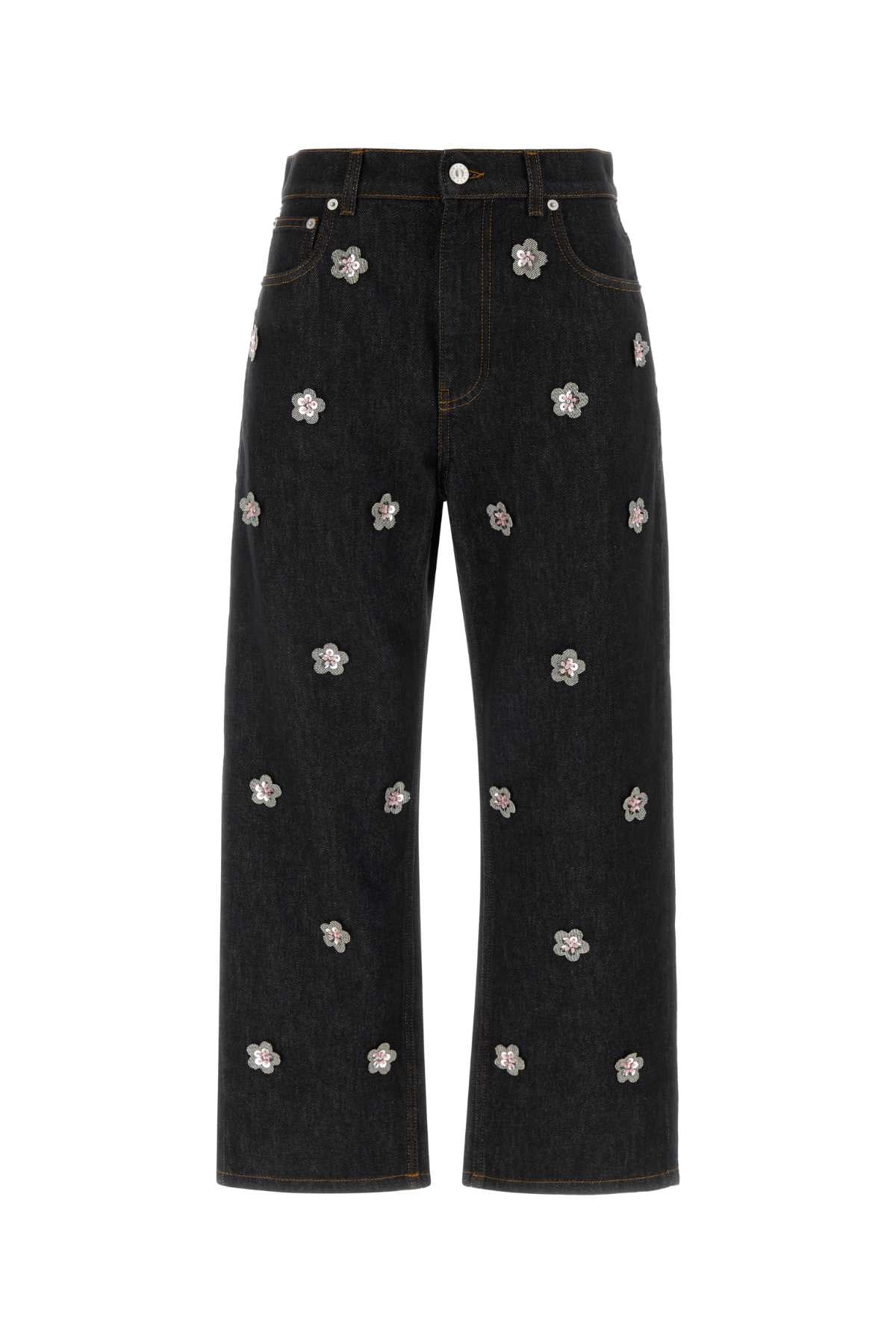Marni Women Dark Blue Denim Jeans MARNI