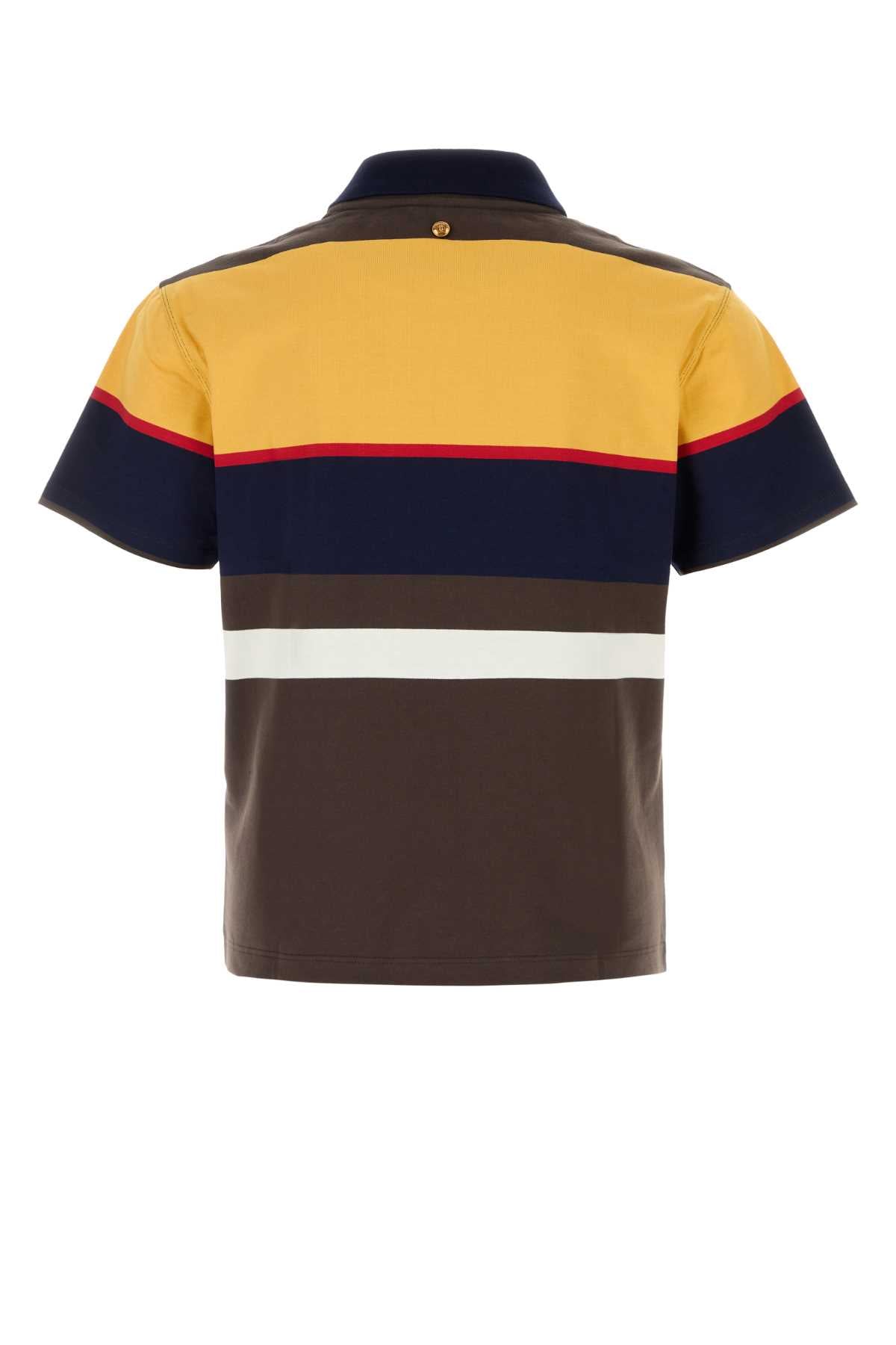 Versace Men Multicolor Cotton T-Shirt VERSACE
