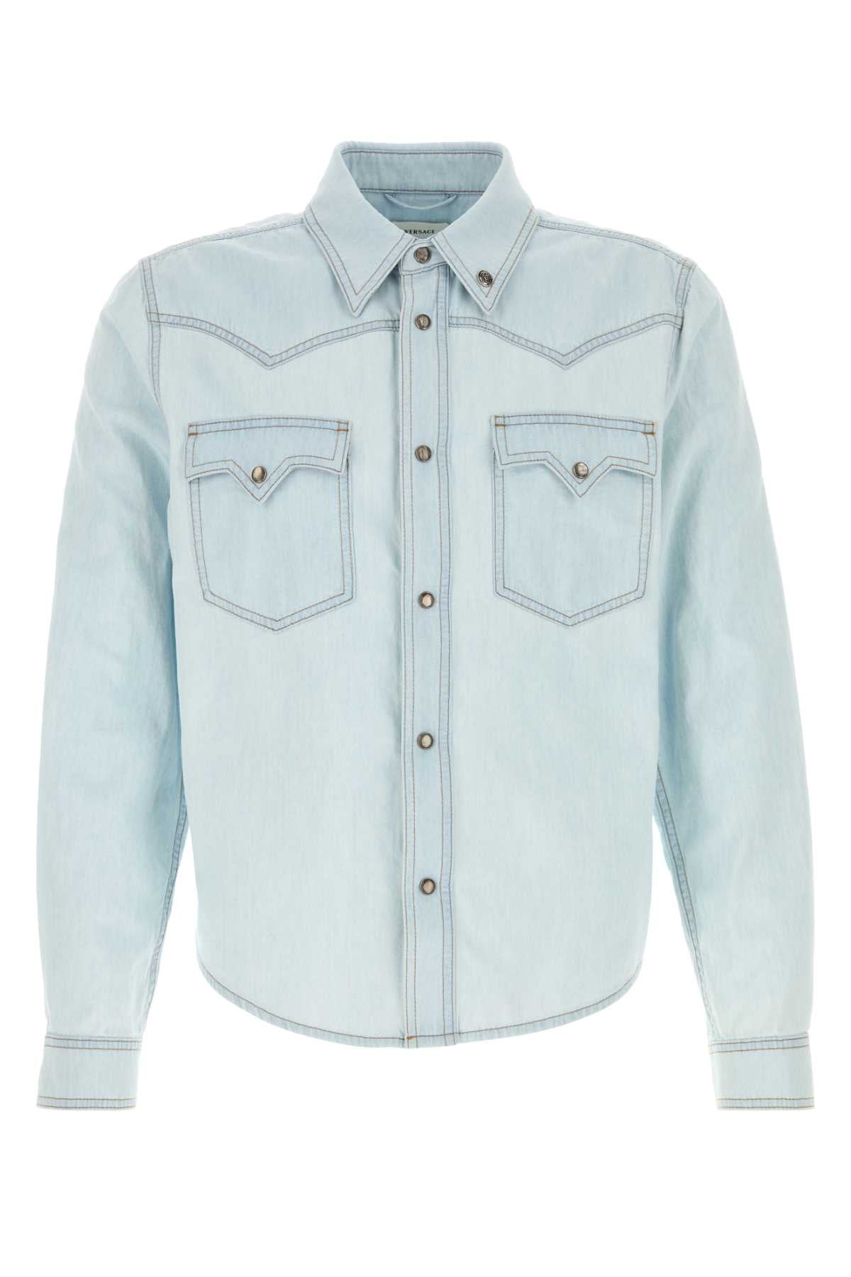 Versace Men Denim Shirt VERSACE