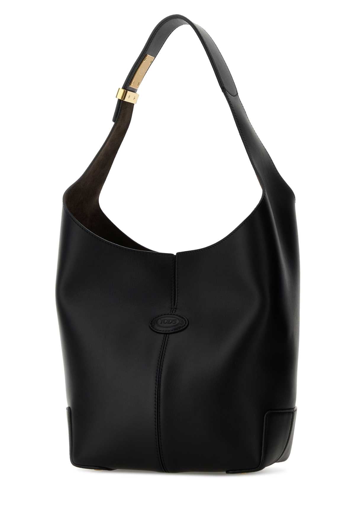 Tod's Women Black Leather Bucket Bag TOD'S