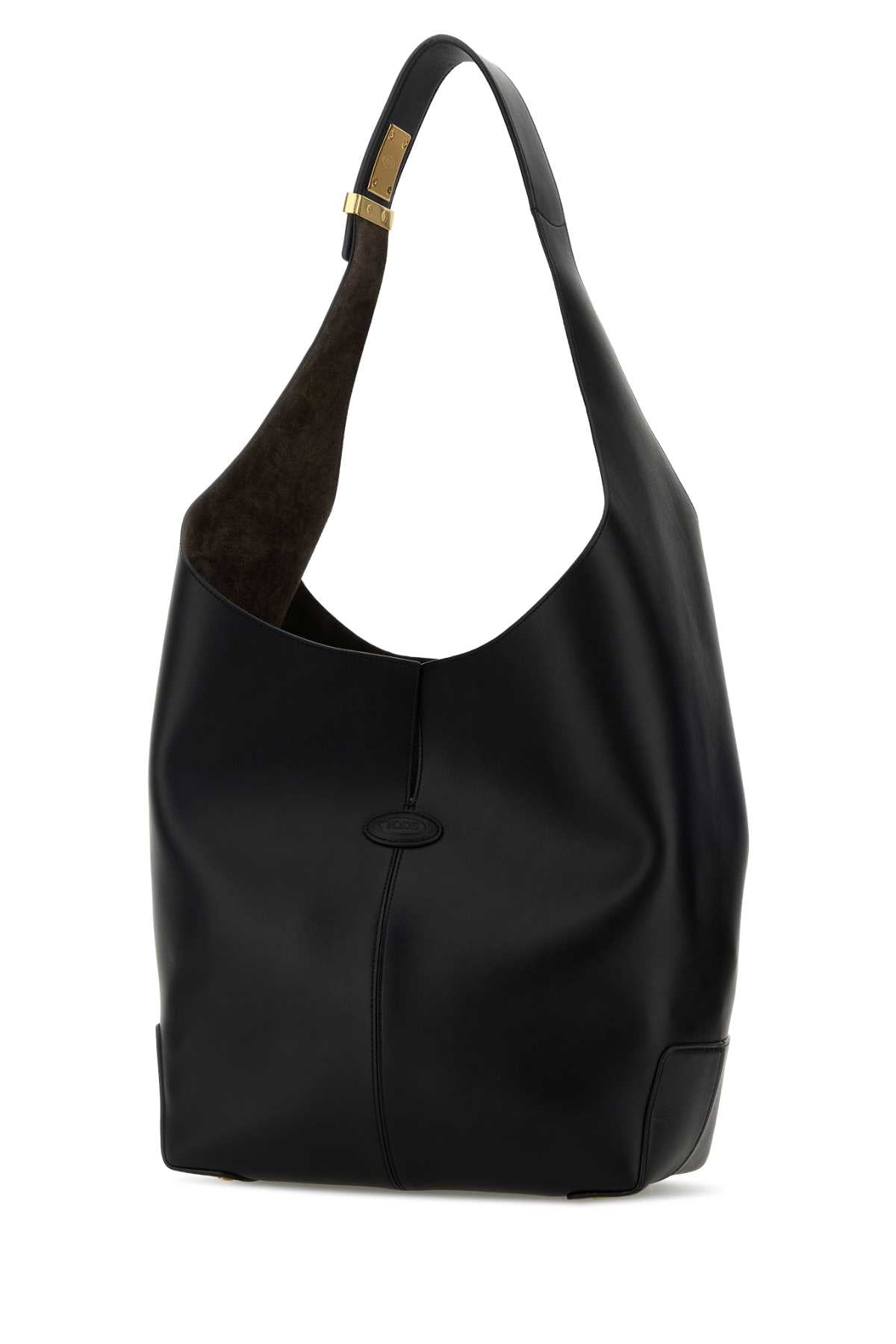 Tod's Women Black Leather Tod S Di Bag Folio Bucket Bag TOD'S