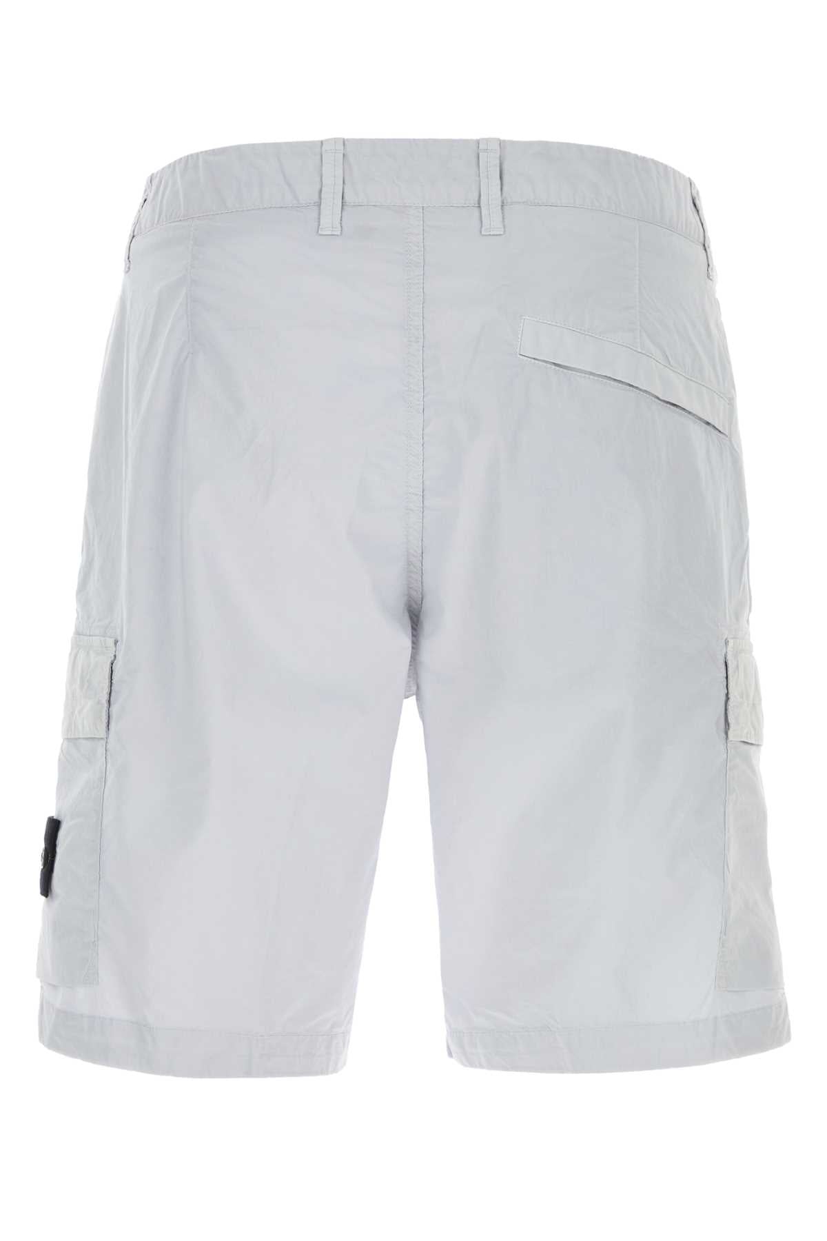 Stone Island Men Ice Stretch Cotton Bermuda Shorts STONE ISLAND