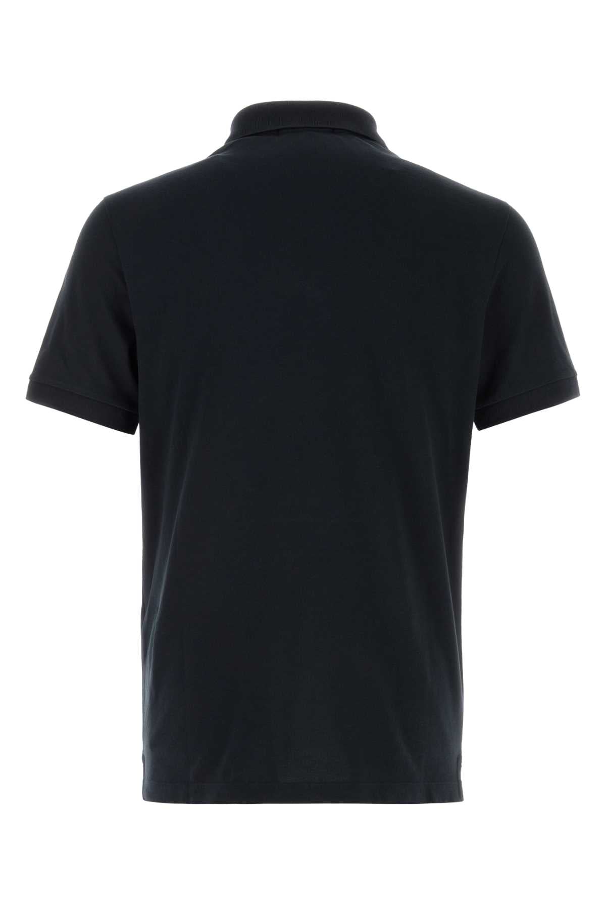 Stone Island Men Midnight Blue Stretch Piquet Polo Shirt STONE ISLAND