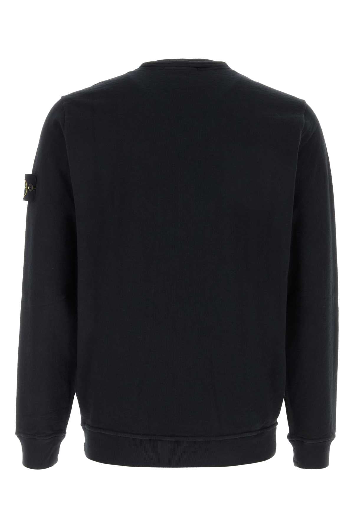Stone Island Men Midnight Blue Cotton Sweatshirt STONE ISLAND