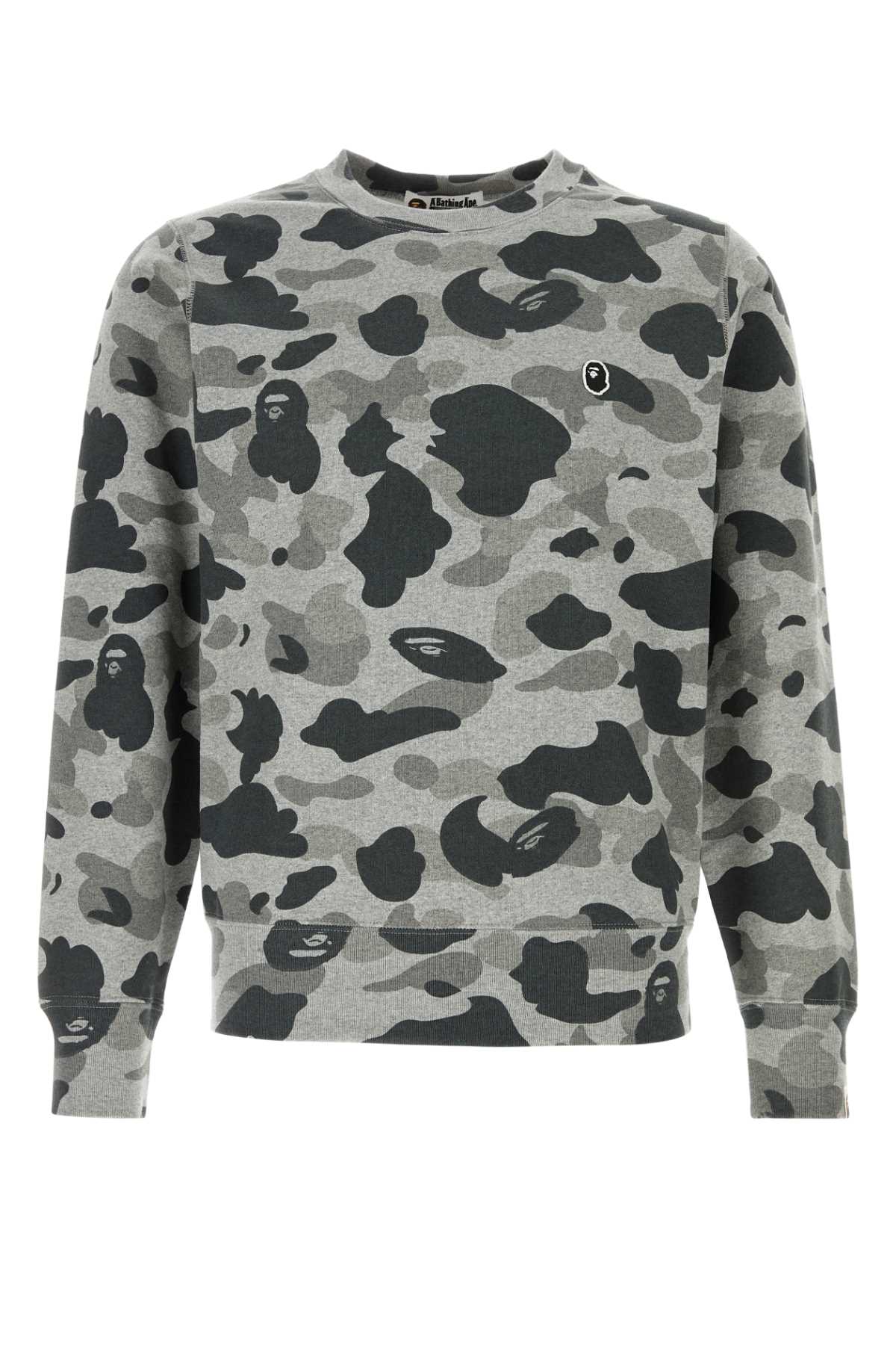 Bape Men Printed Cotton Sweatshirt BAPE