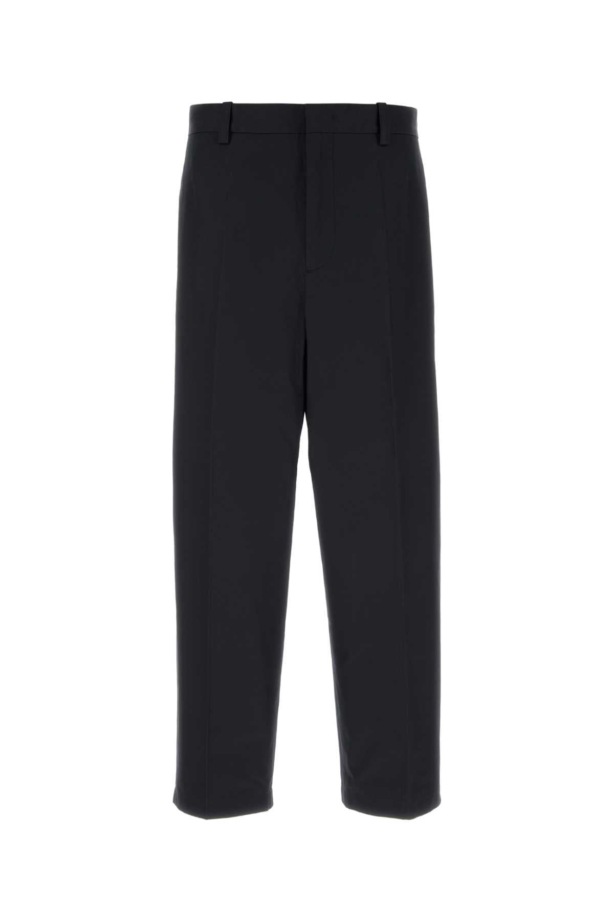 Jil Sander Men Midnight Blue Cotton Pant JIL SANDER