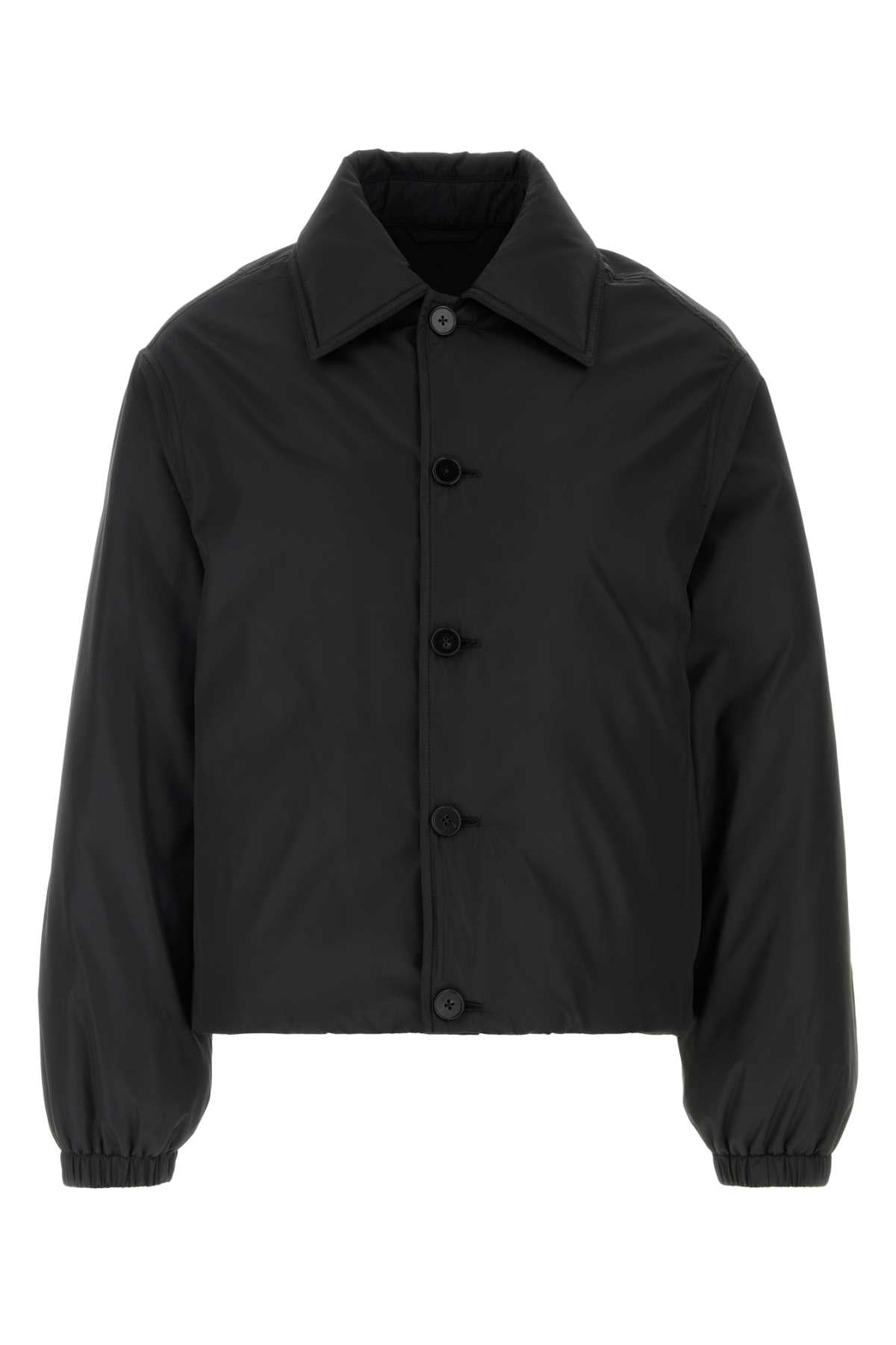 Jil Sander Men Black Polyester Padded Jacket JIL SANDER