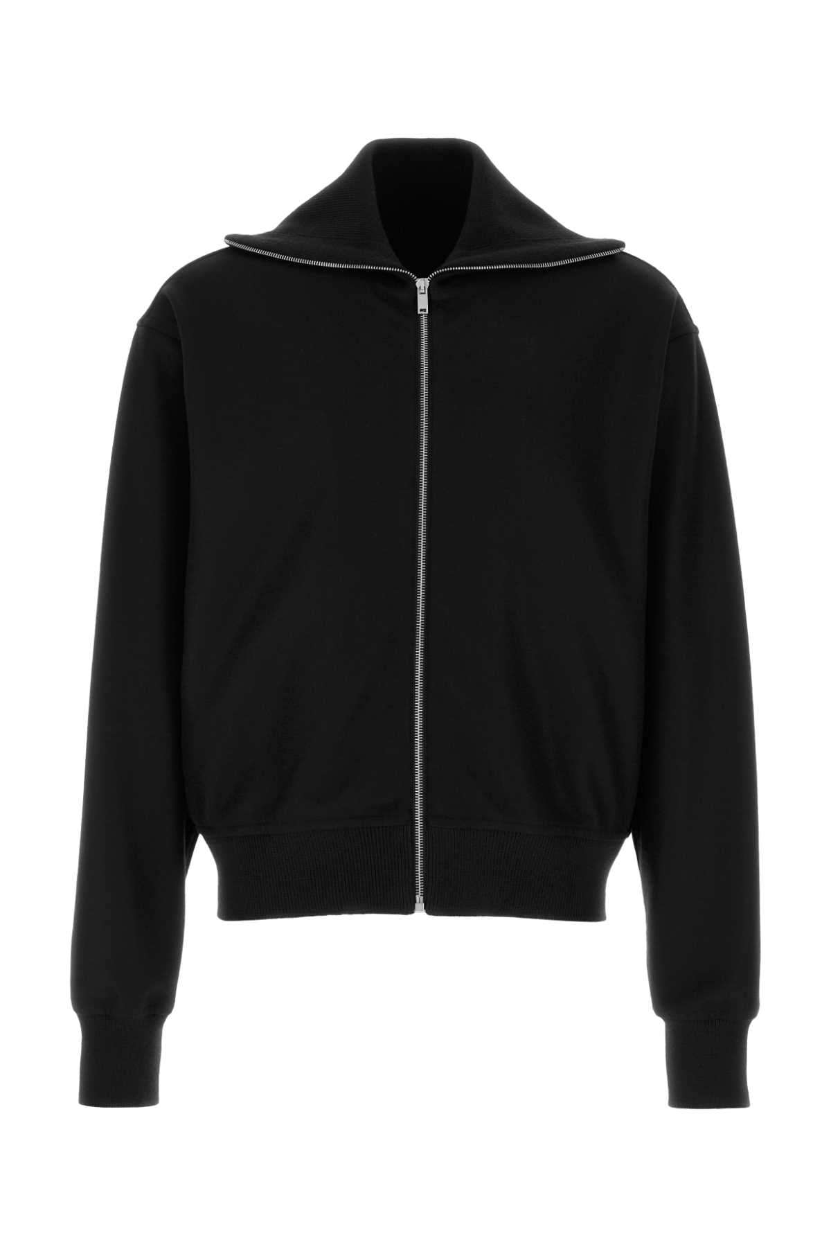 Jil Sander Men Black Wool Cardigan JIL SANDER