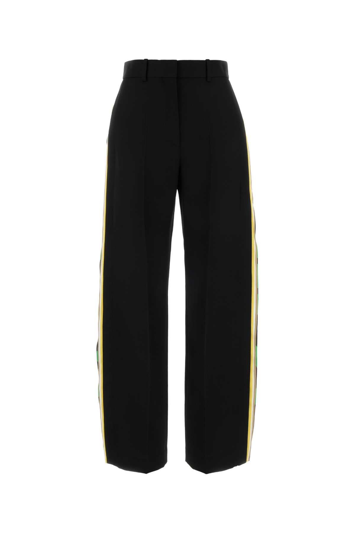 Loewe Women Black Twill Pant