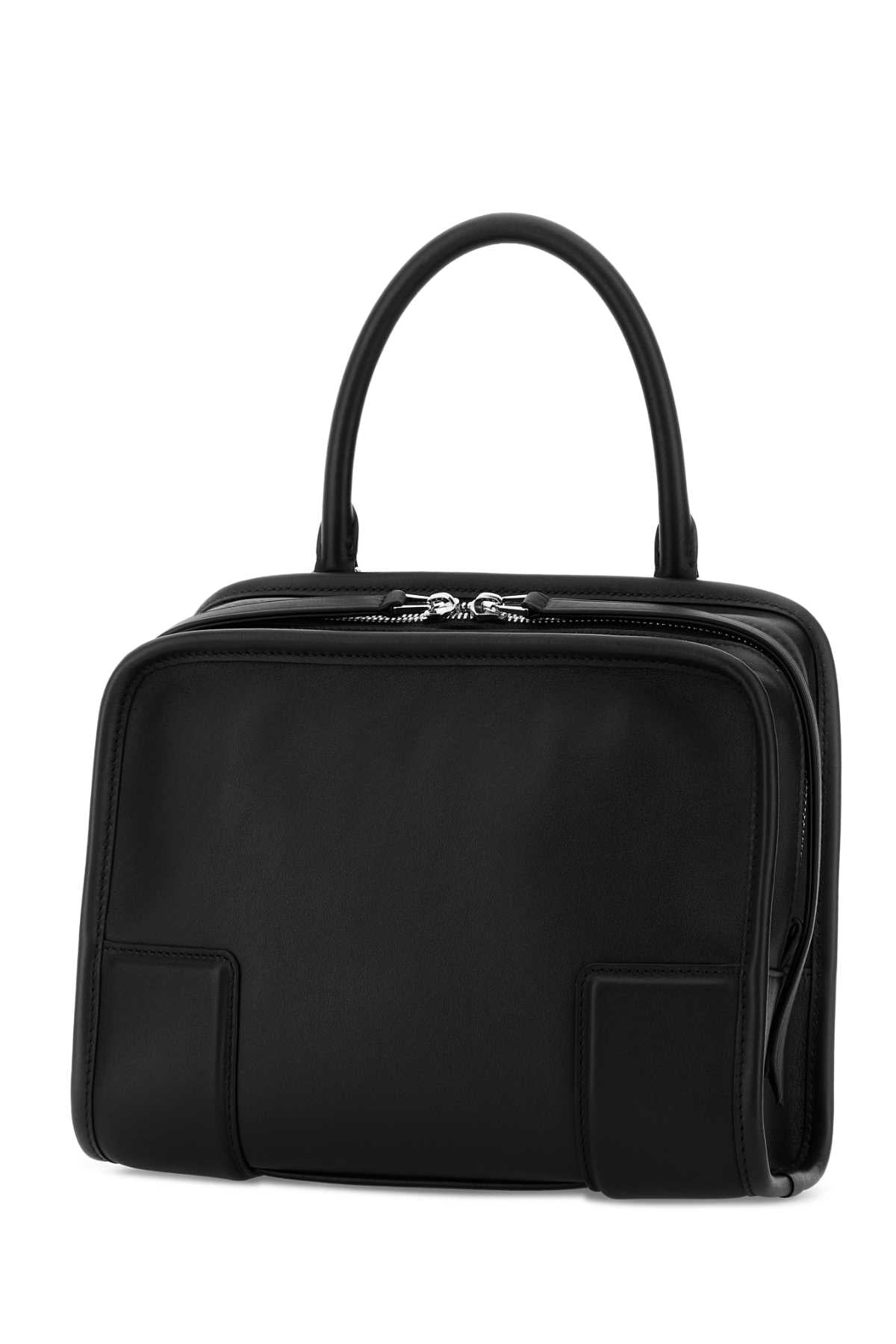 Loewe Women Black Leather Small Amazona Handbag LOEWE