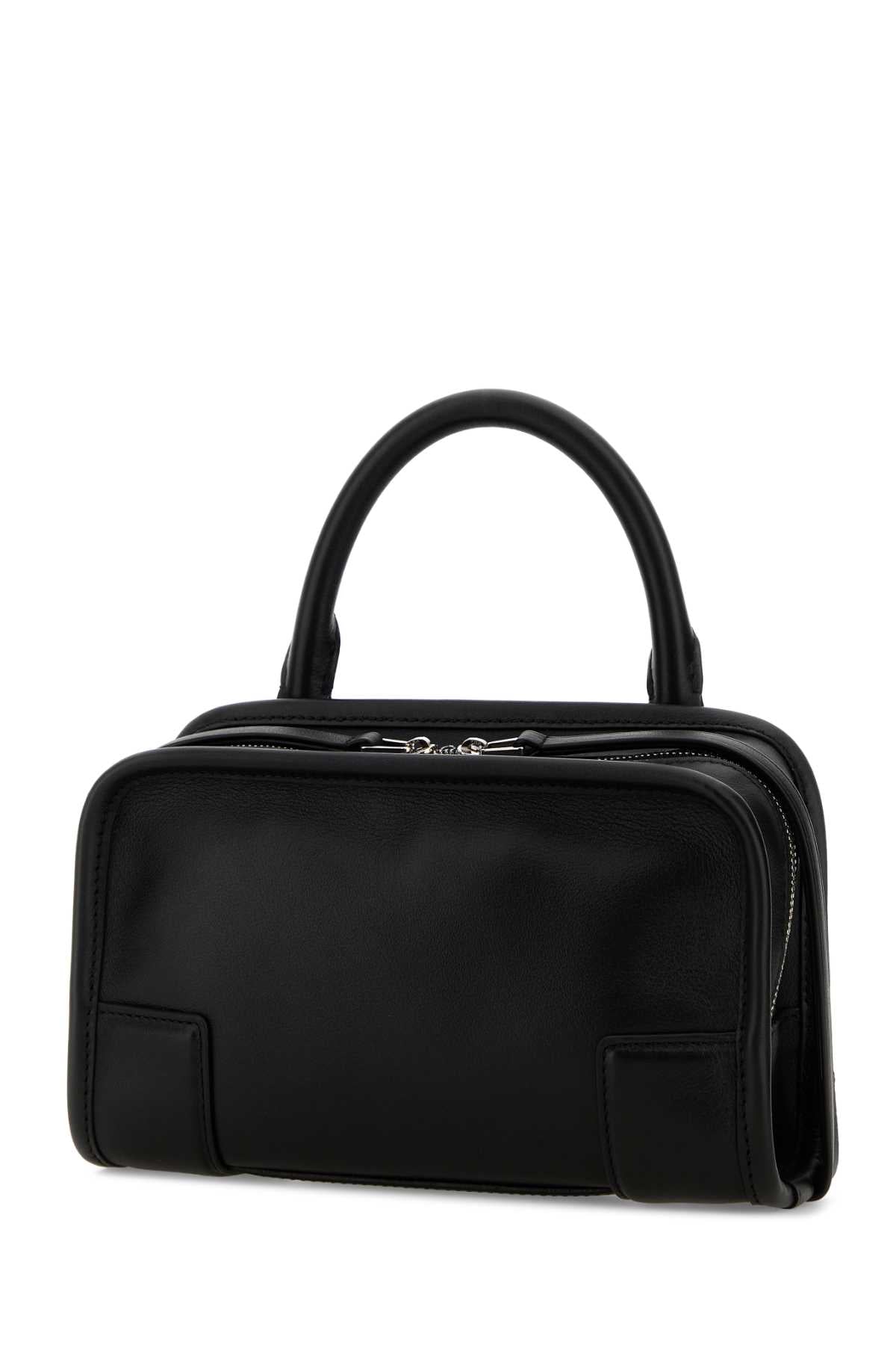 Loewe Women Black Leather Mini Amazona Handbag LOEWE
