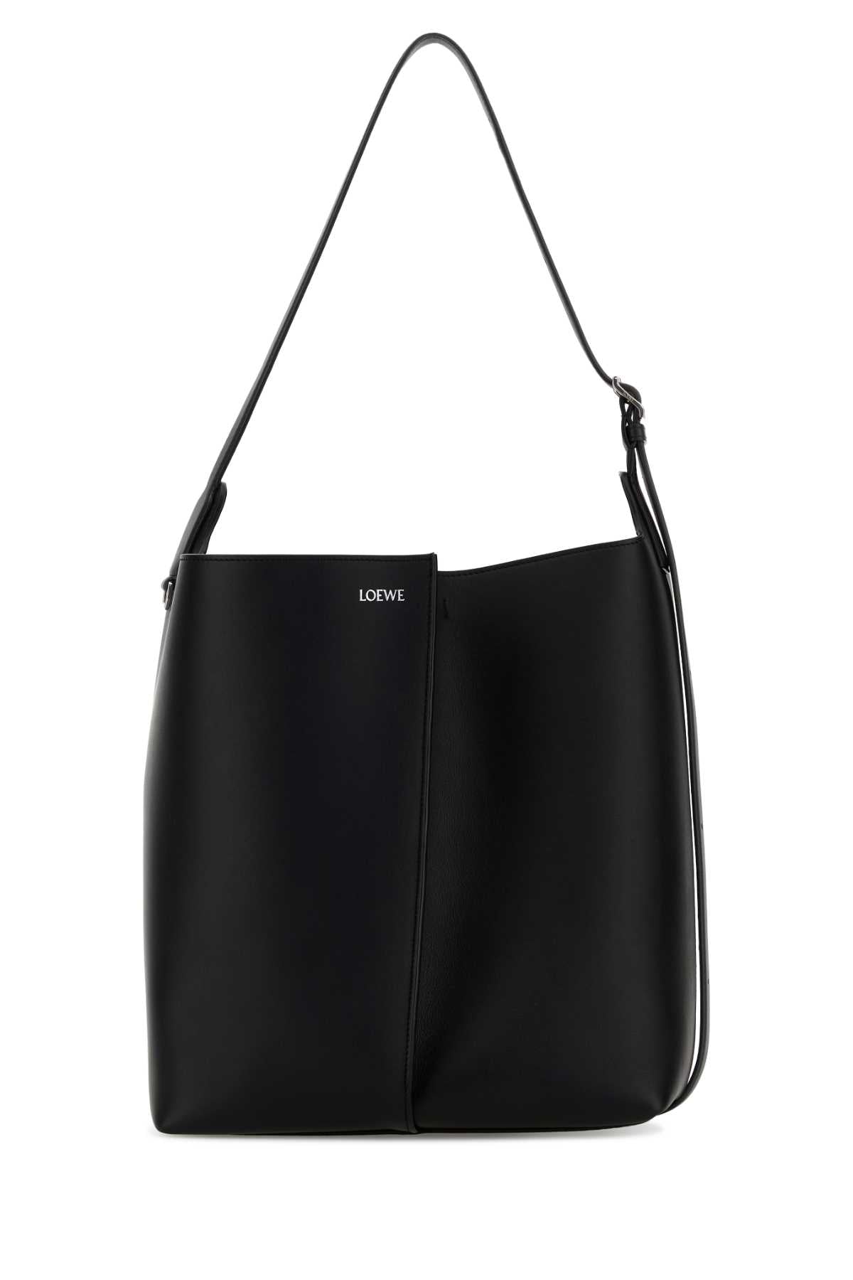Loewe Women Black Leather Large Bilbao Bucket Bag LOEWE