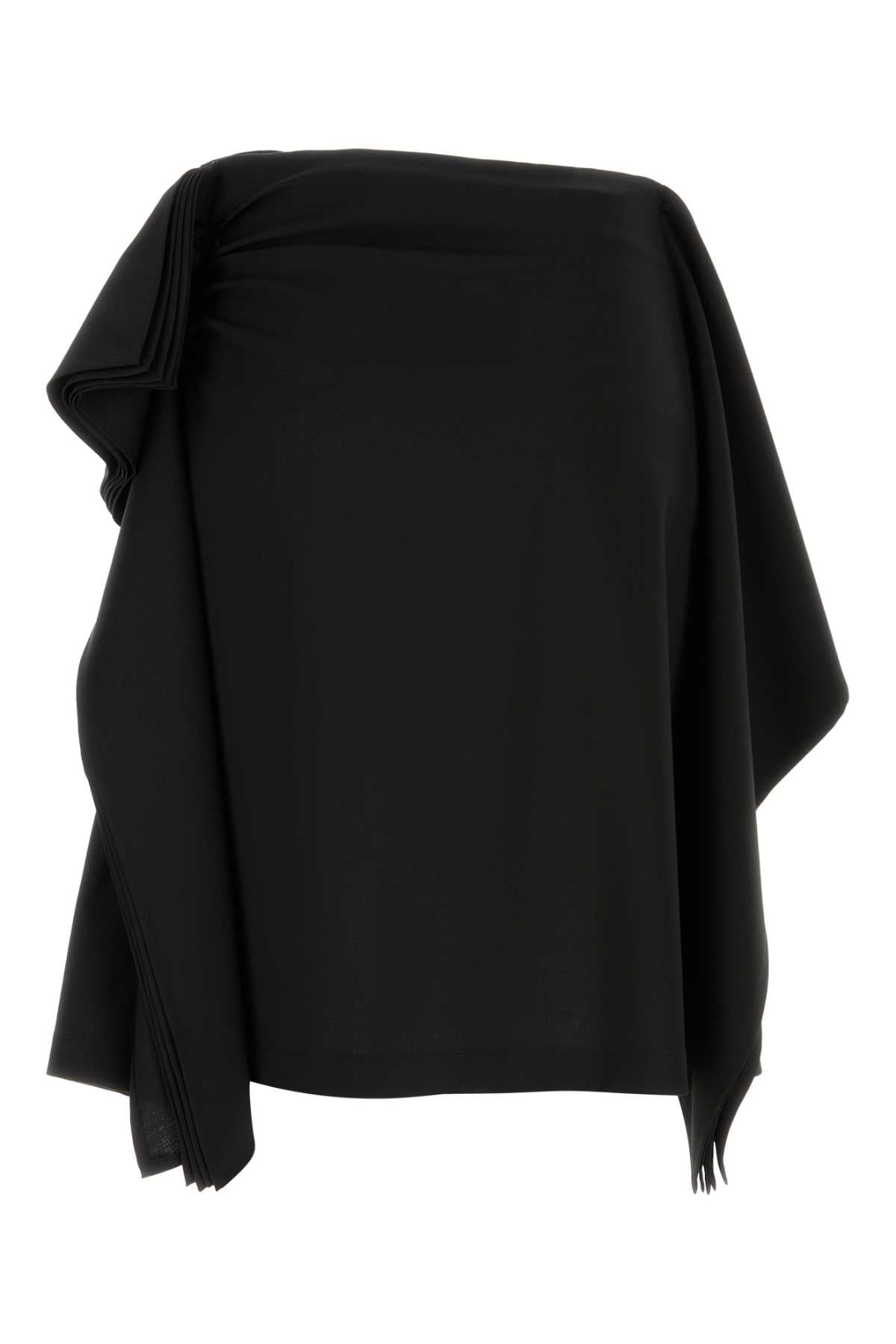 Loewe Women Black Wool Skirt LOEWE