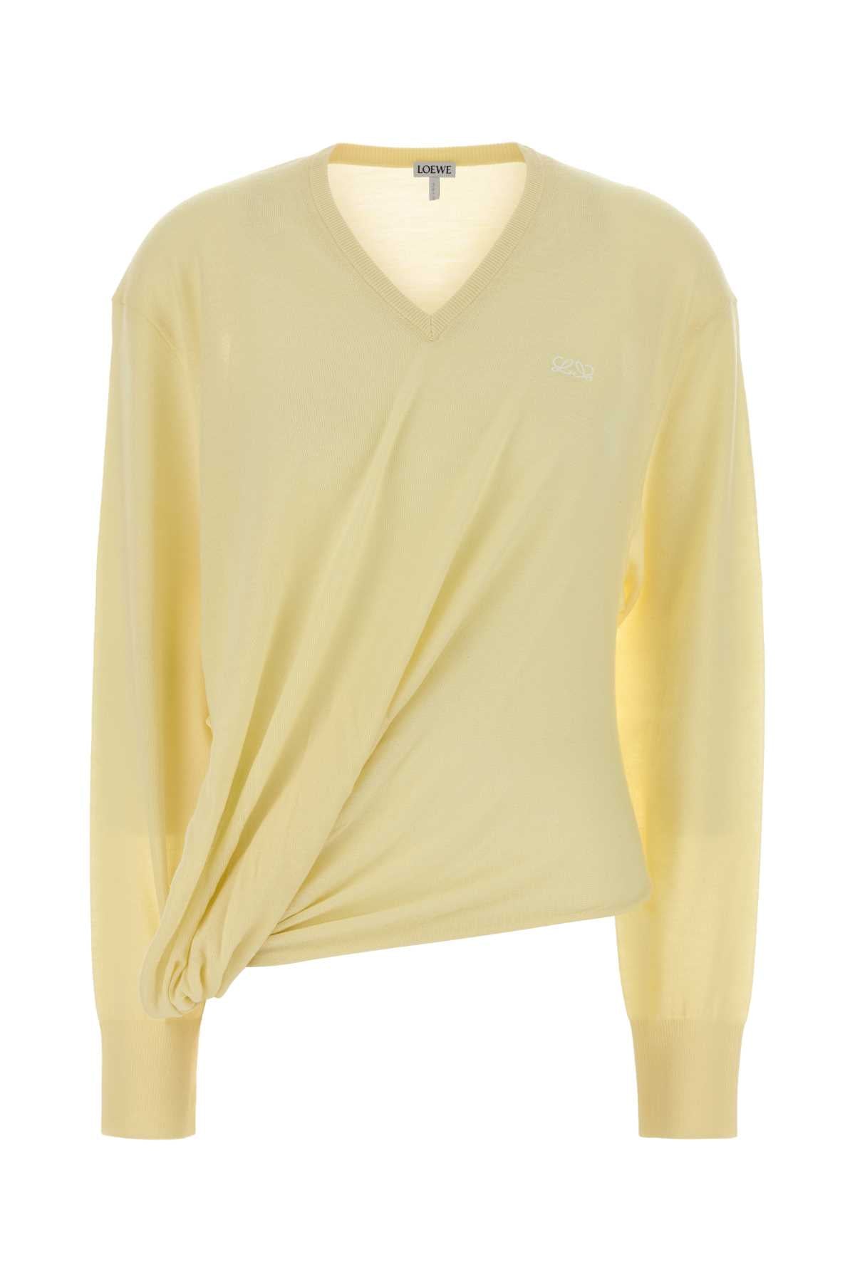 Loewe Women Yellow Wool Blend Sweater LOEWE