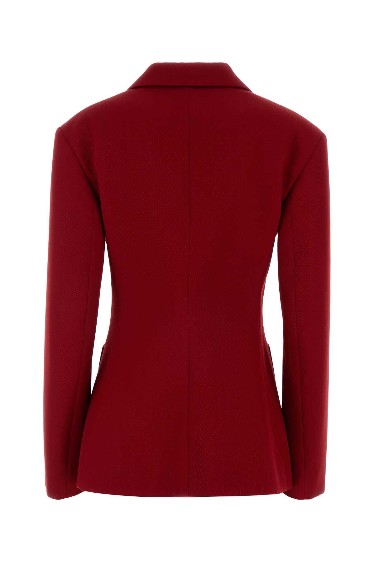 Loewe Women Red Wool Blend Blazer LOEWE