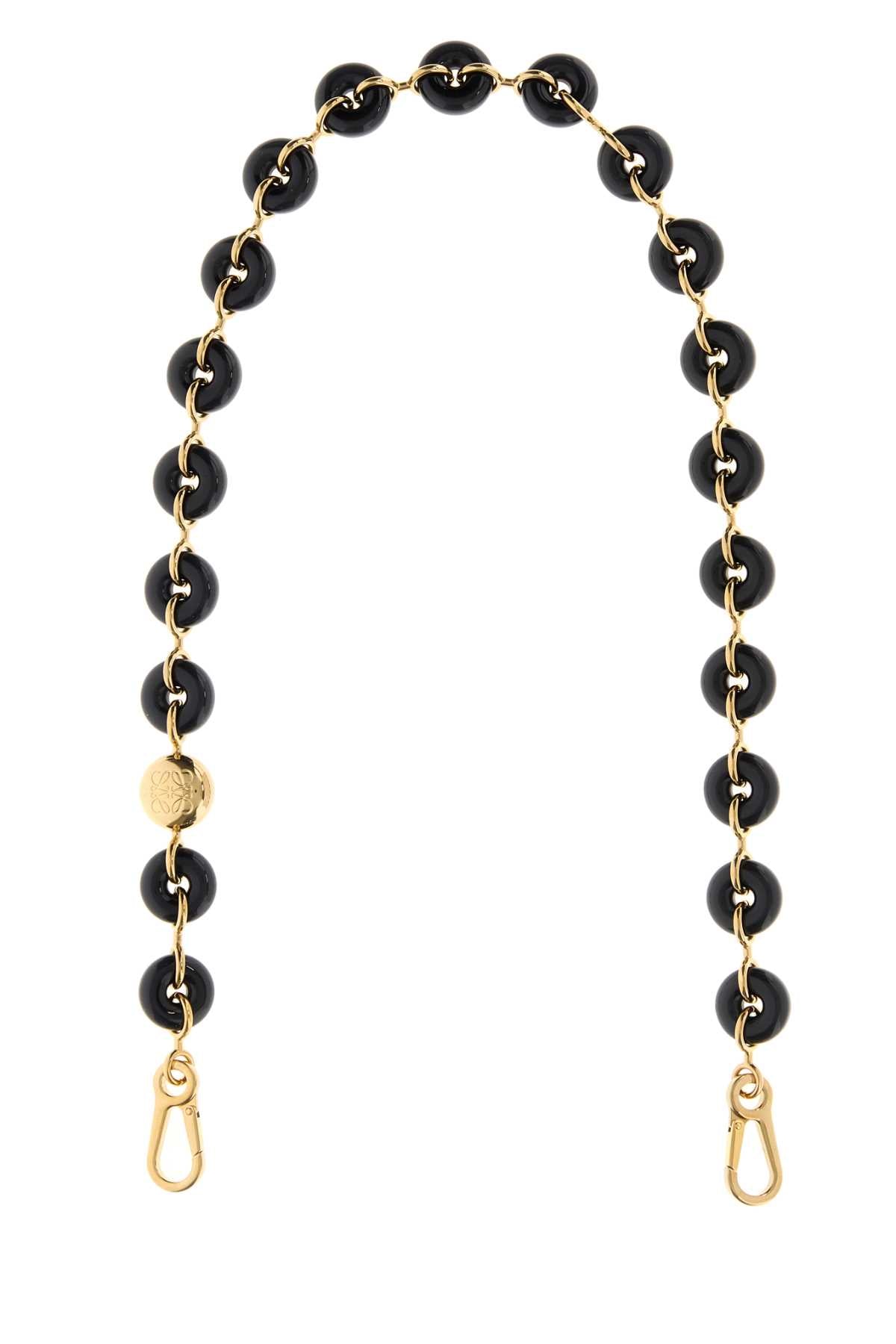 Loewe Women Two-Tone Metal And Acetate Donut Shoulder Strap LOEWE