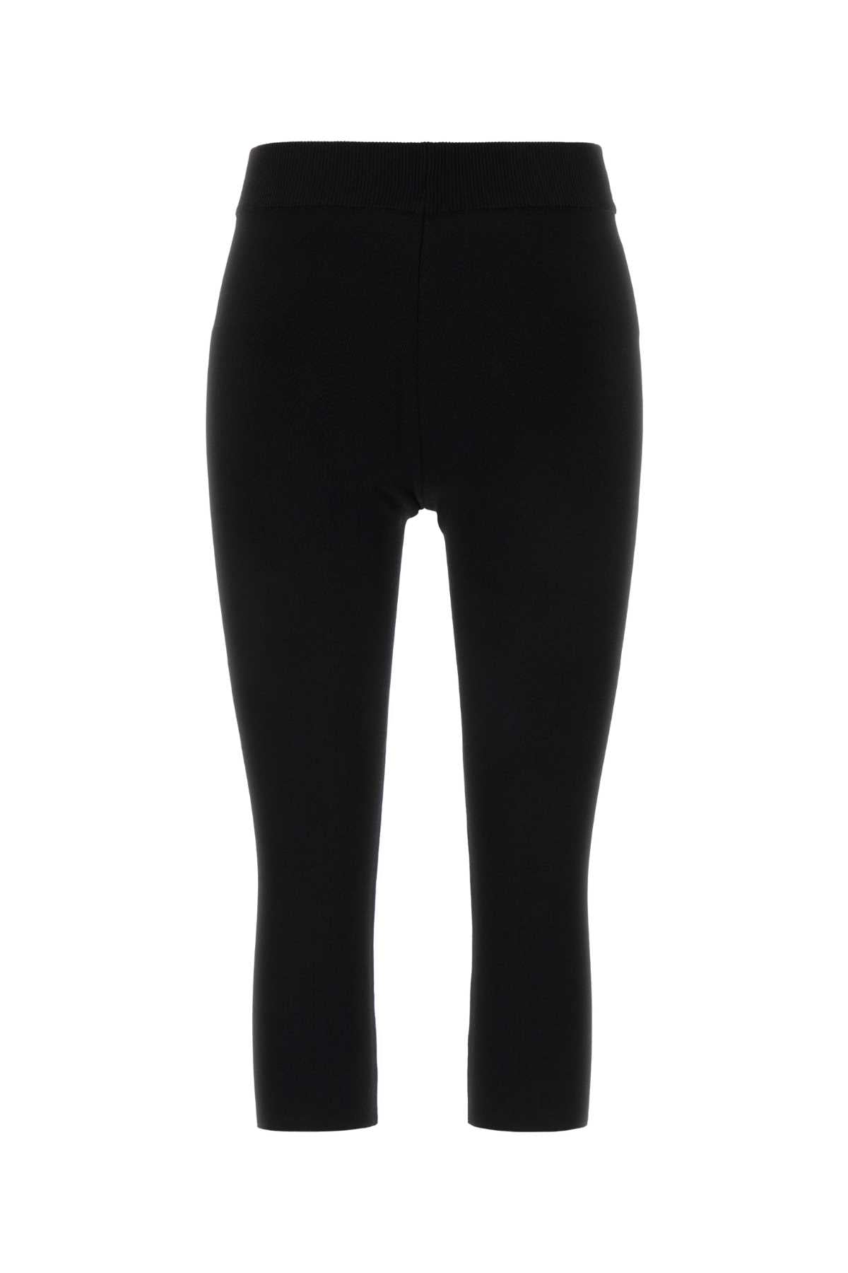 Magda Butrym Women Black Knit Leggings MAGDA BUTRYM