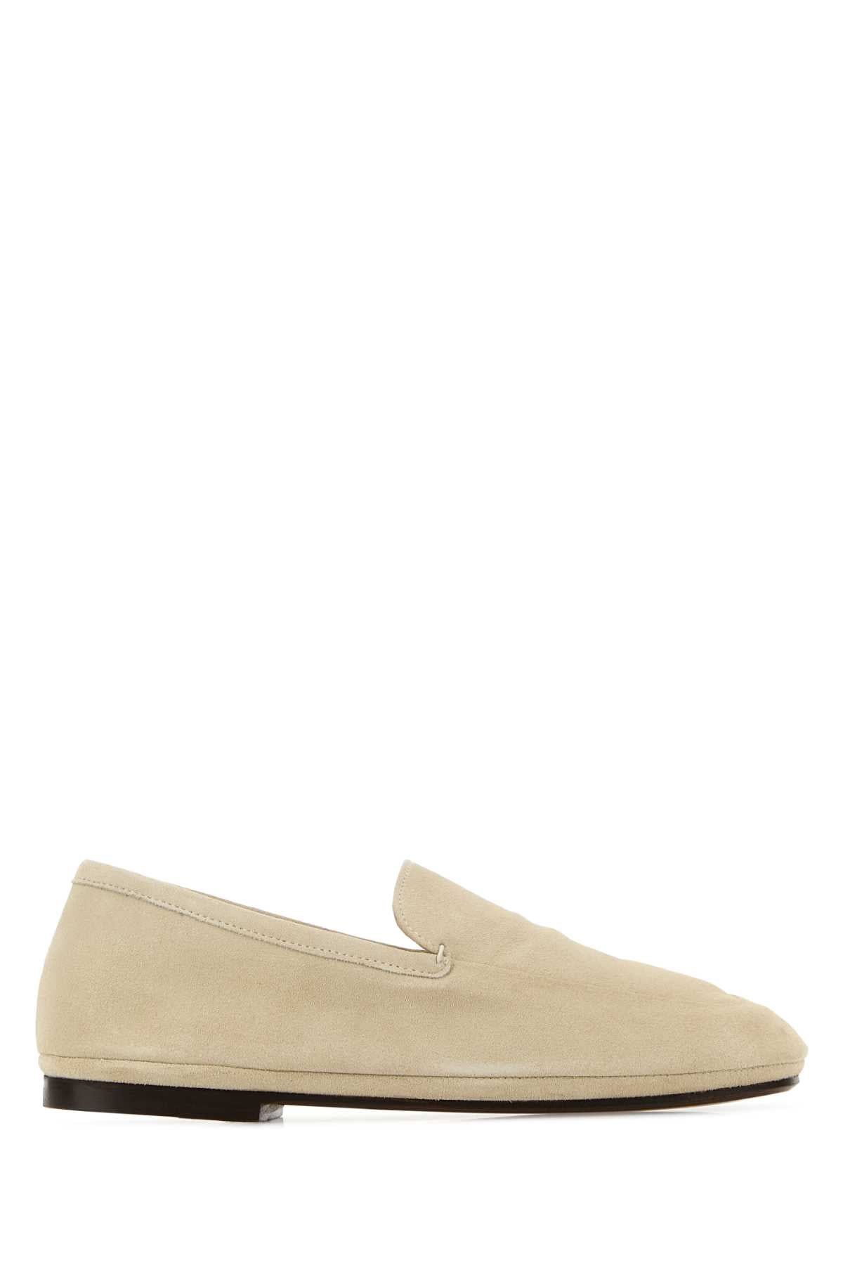 Lemaire Women Sand Suede Loafers LEMAIRE