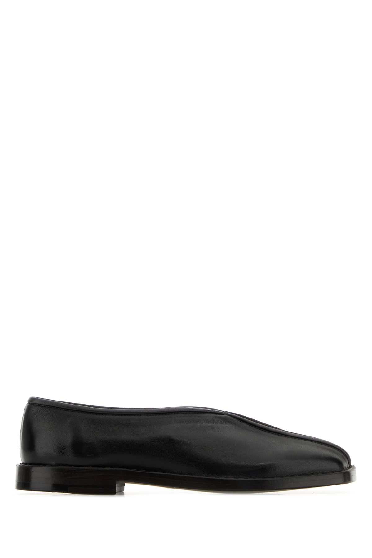 Lemaire Women Black Leather Loafers LEMAIRE