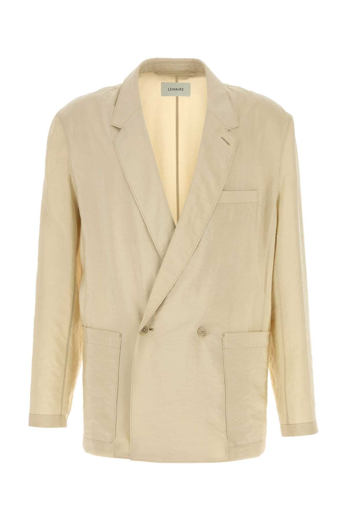 Lemaire Men Sand Jersey Blazer LEMAIRE