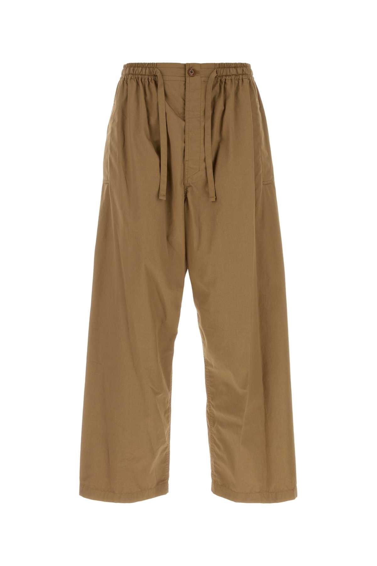 Lemaire Men Biscuit Cotton Wide-Leg Pant LEMAIRE