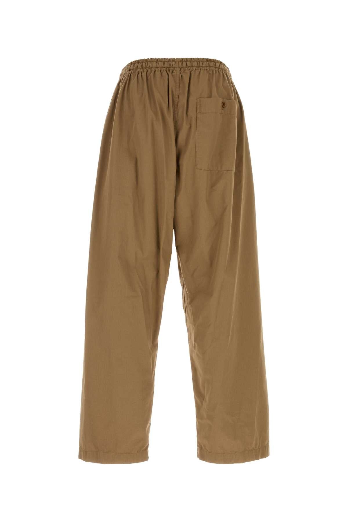 Lemaire Men Biscuit Cotton Wide-Leg Pant LEMAIRE