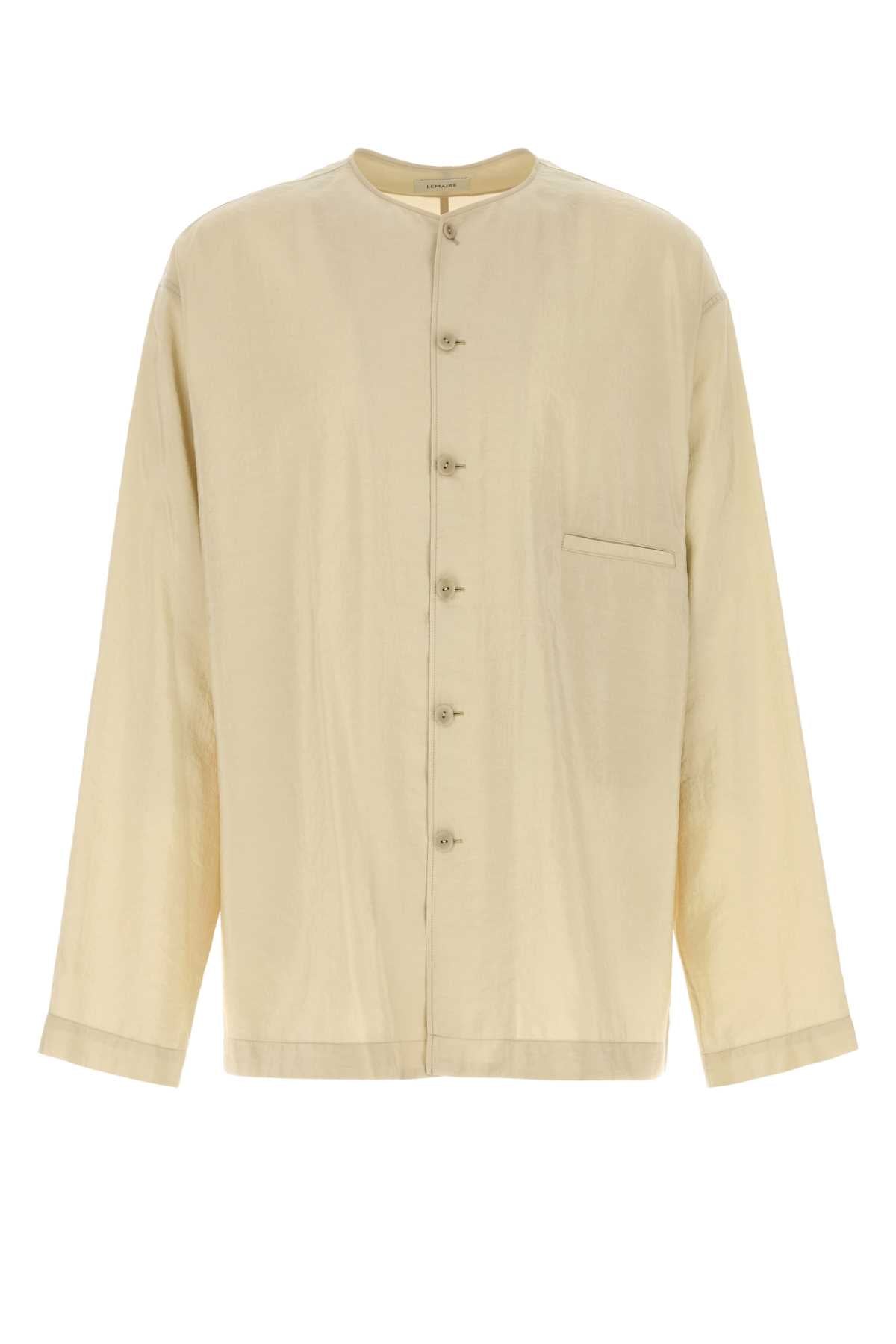 Lemaire Men Sand Jersey Shirt LEMAIRE