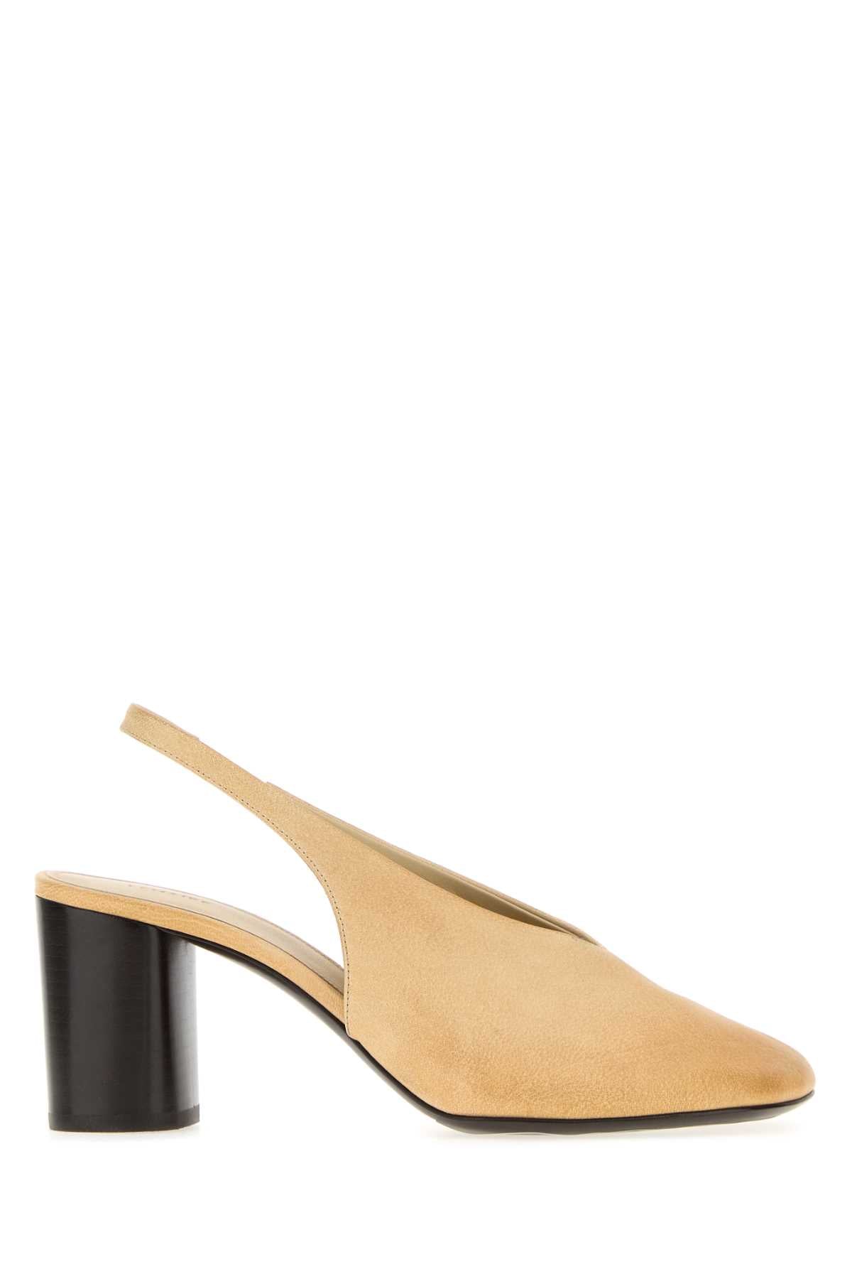 Lemaire Women Beige Leather Glove Pumps LEMAIRE