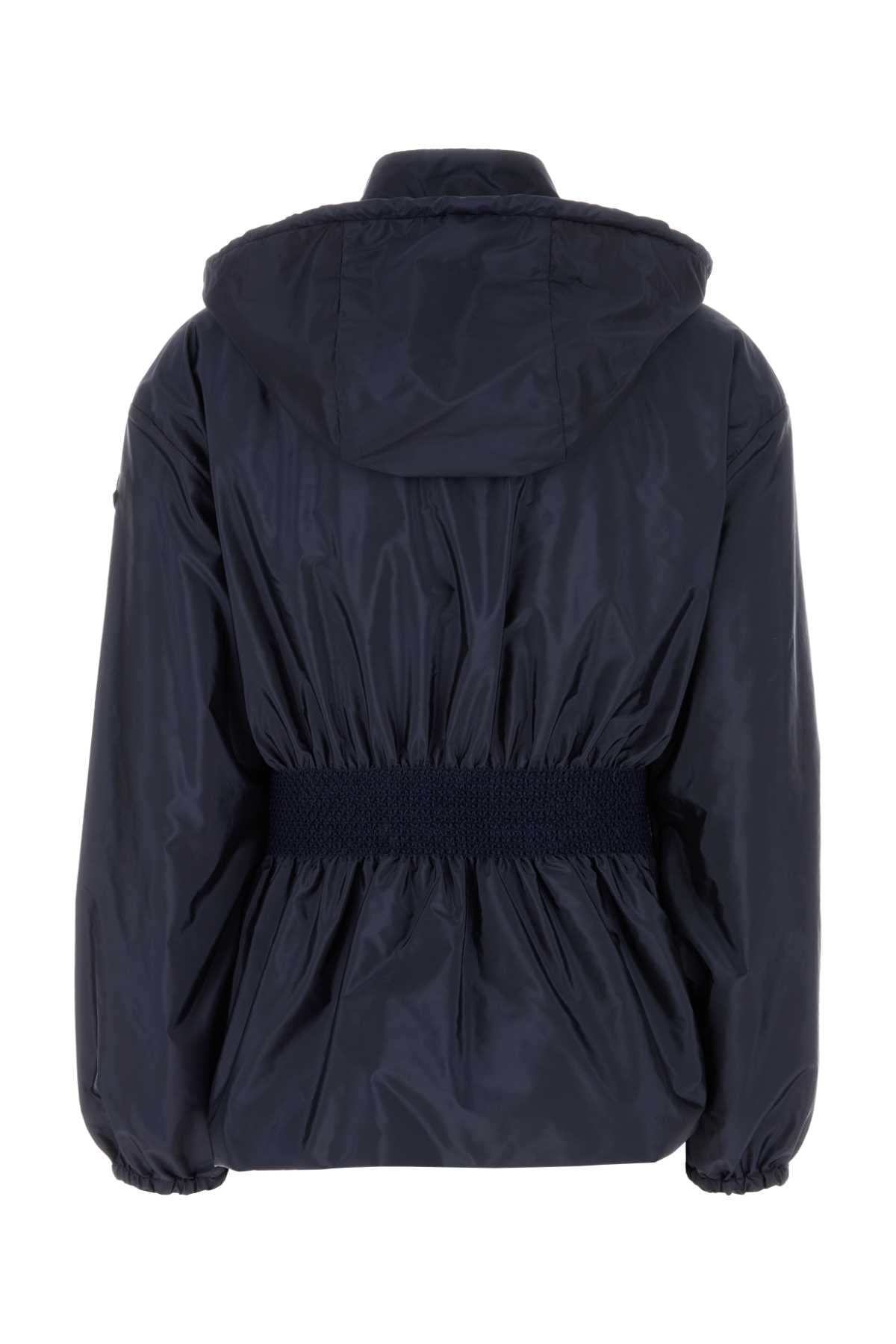 Moncler Women Navy Blue Nylon Liriope Jacket MONCLER