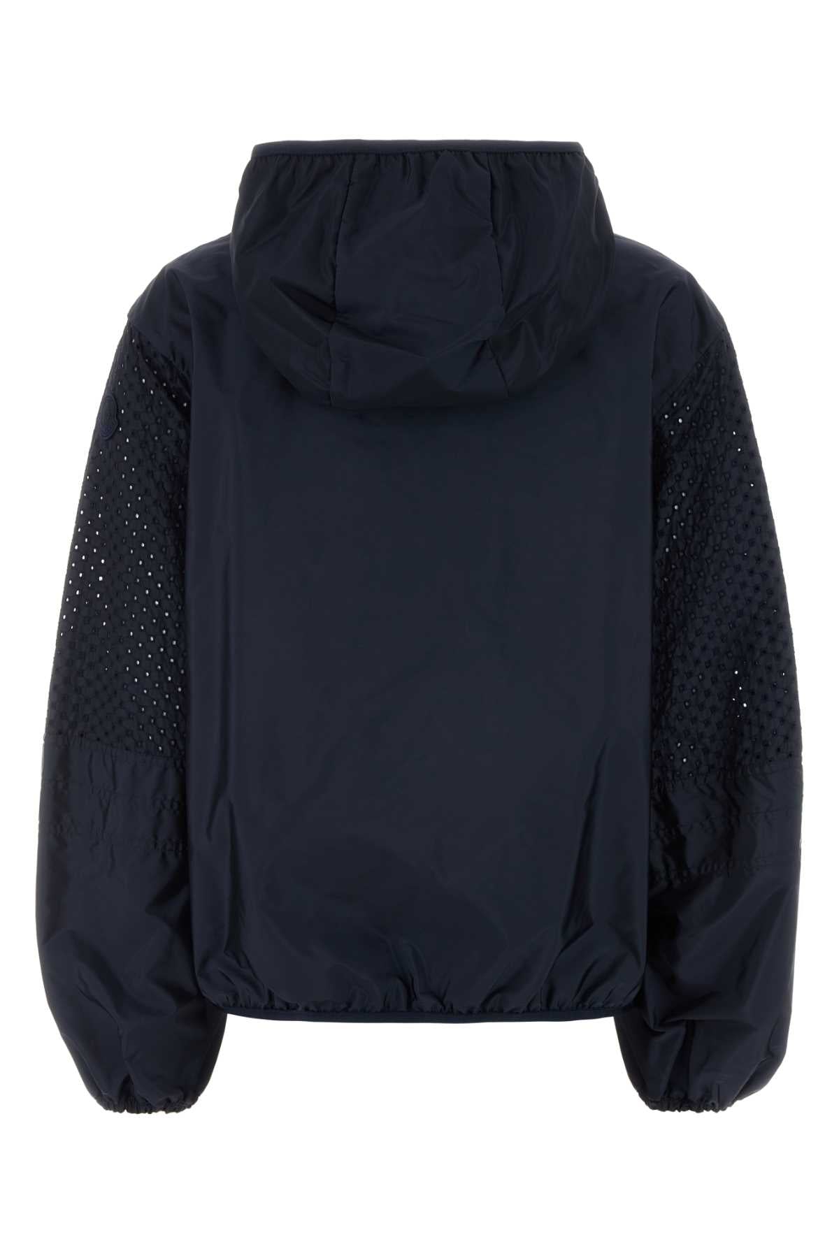 Moncler Women Navy Blue Nylon Zelkova Jacket MONCLER