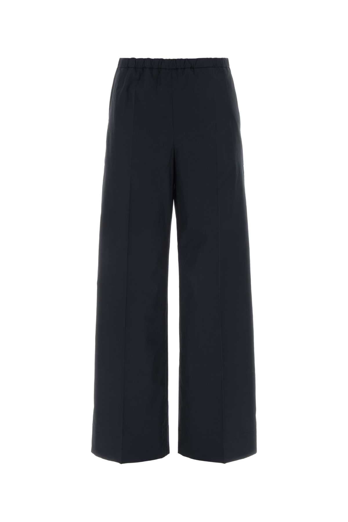 Moncler Women Midnight Blue Cotton Pant MONCLER