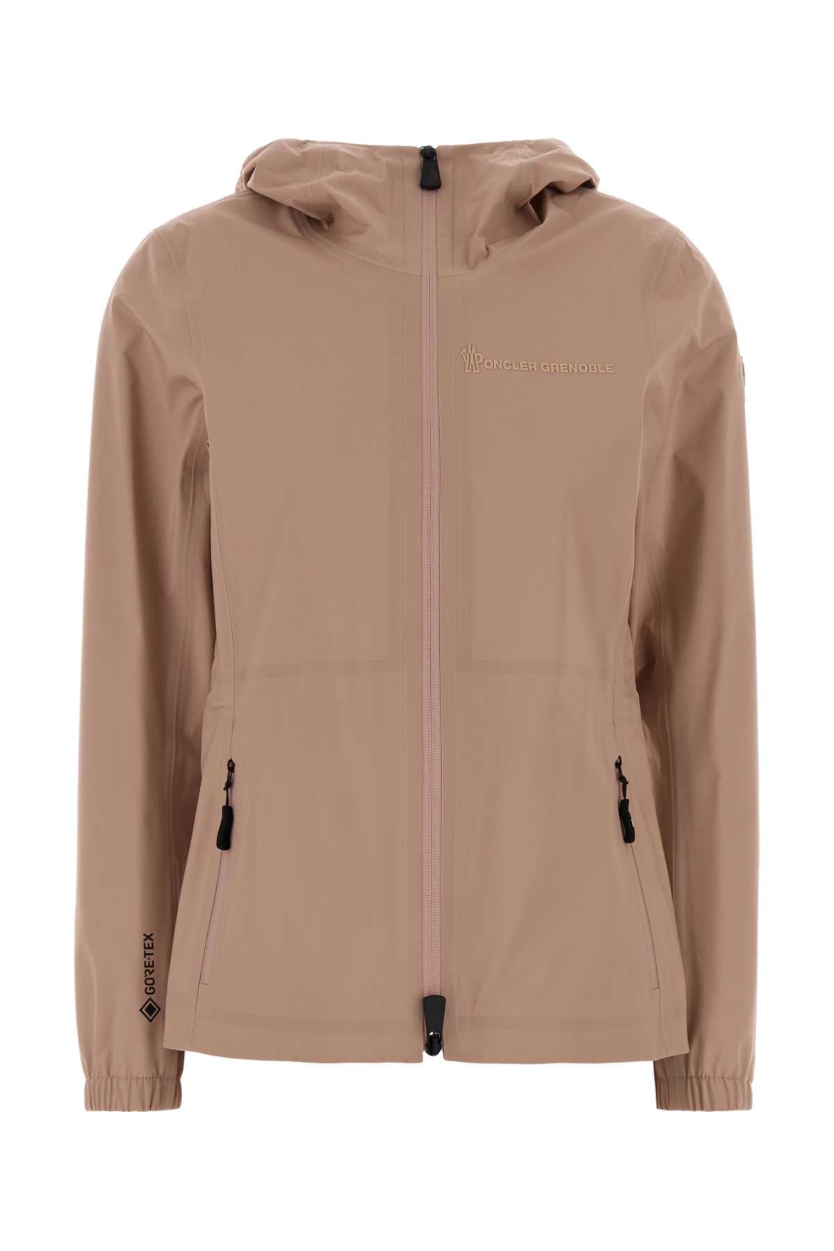 Moncler Grenoble Women Powder Pink Gore-Tex Valles Windbreaker MONCLER GRENOBLE