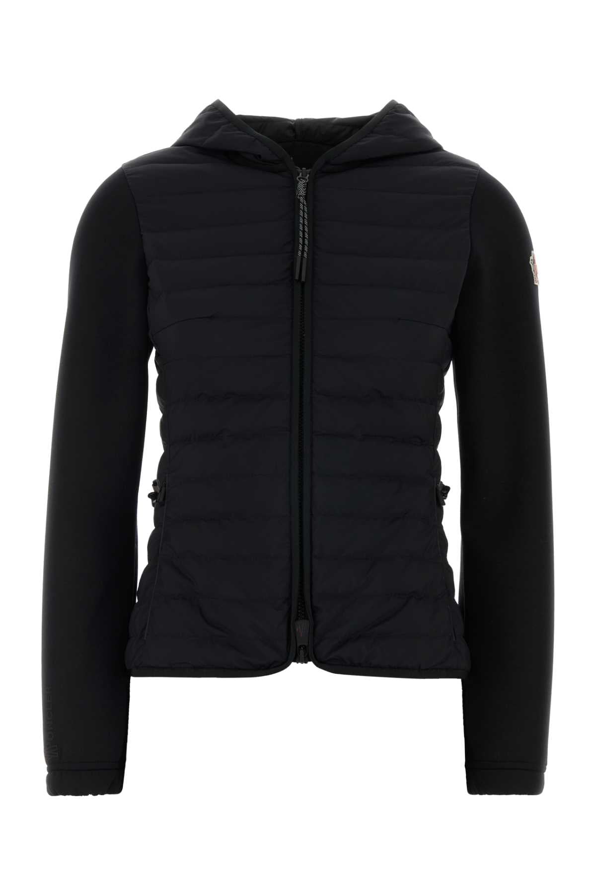 Moncler Grenoble Women Black Stretch Polyester Blend Jacket MONCLER GRENOBLE