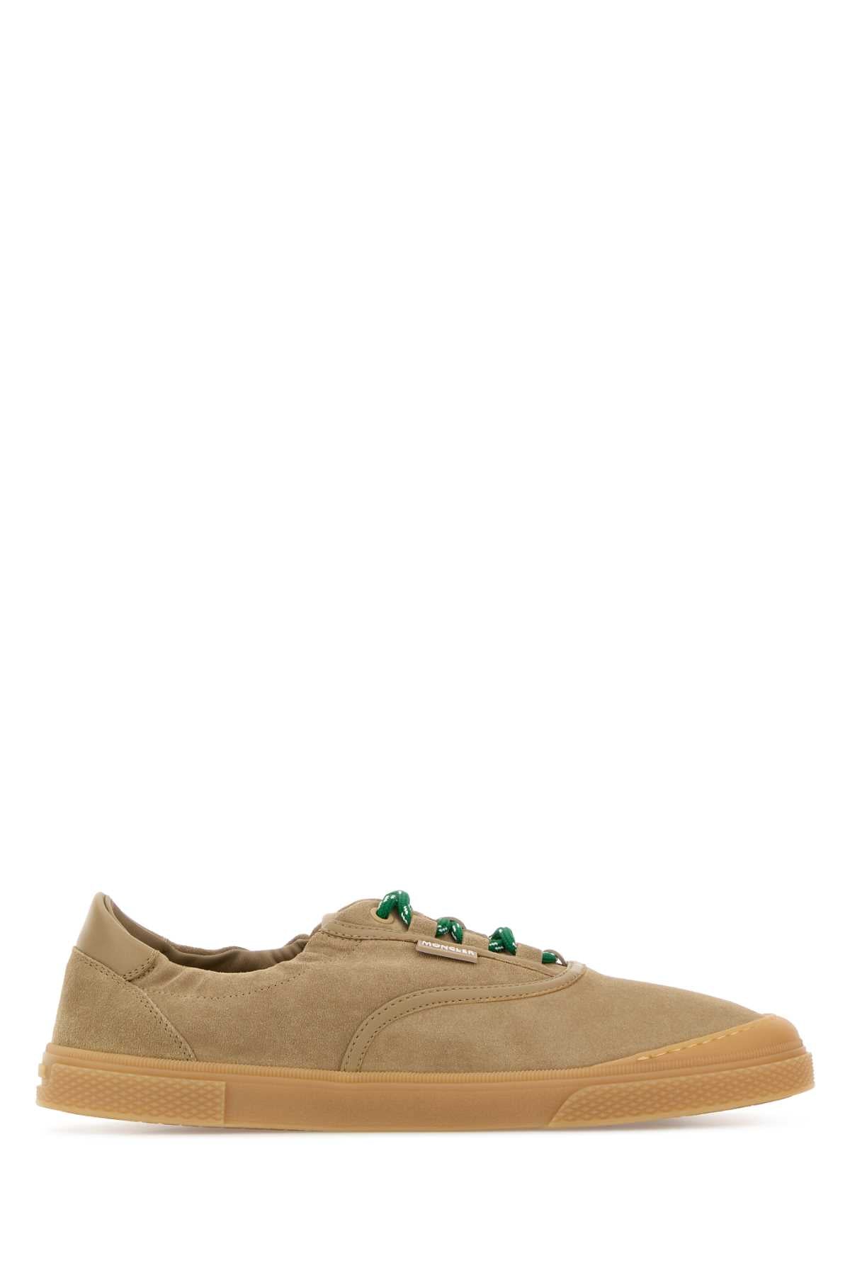 Moncler Men Biscuit Suede Vera Leisure Sneakers MONCLER