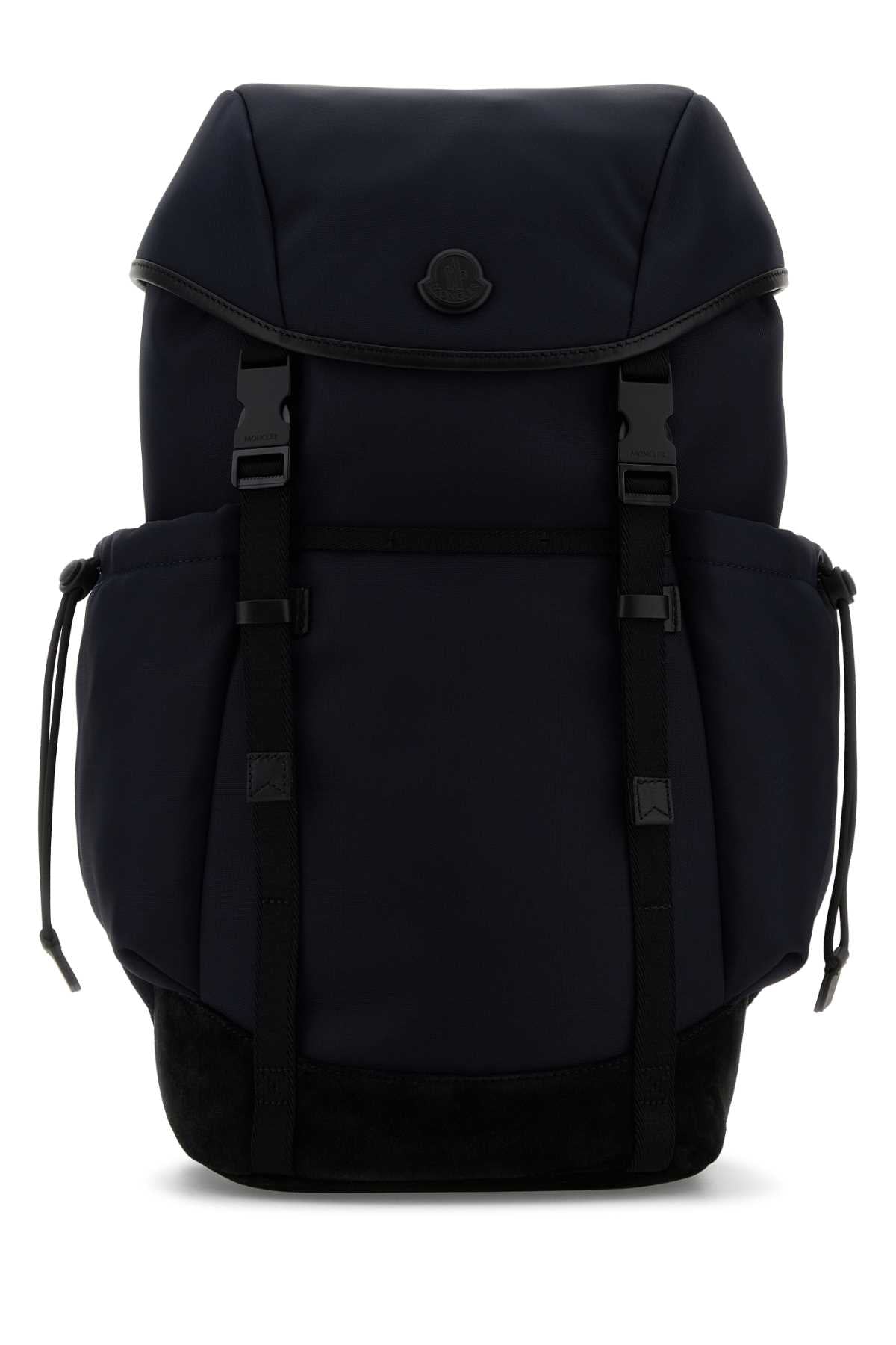 Moncler Men Midnight Blue Canvas Backpack MONCLER