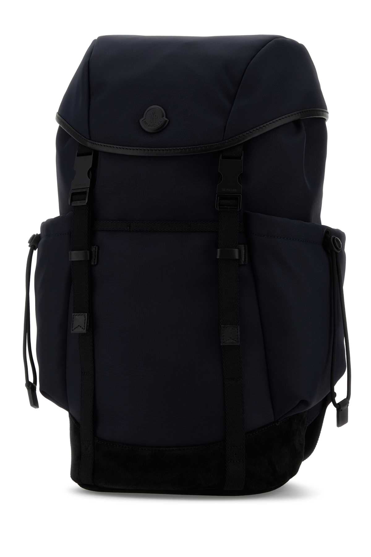 Moncler Men Midnight Blue Canvas Backpack MONCLER
