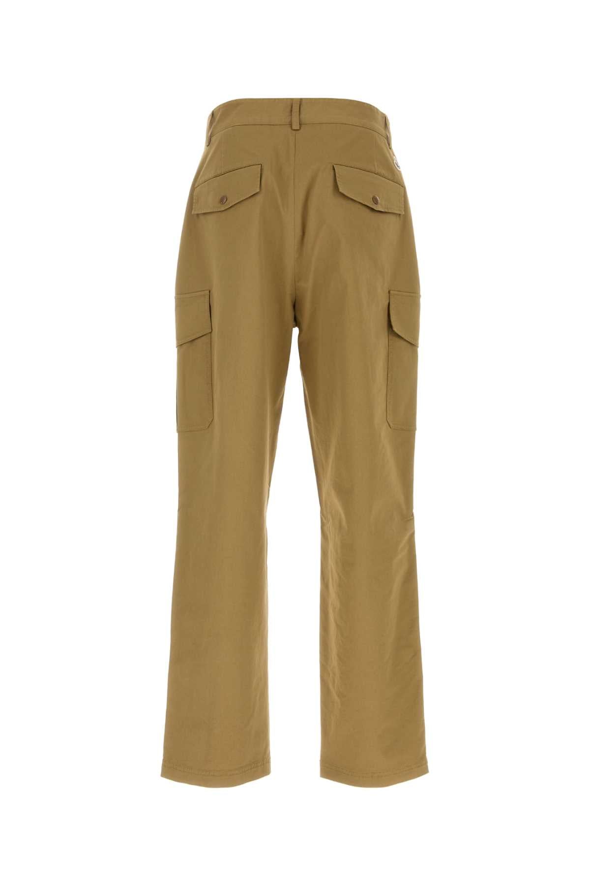 Moncler Men Beige Stretch Cotton Cargo Pant MONCLER
