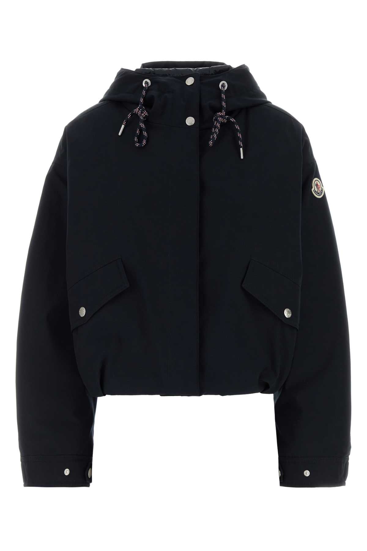 Moncler Women Midnight Blue Polyester Blend Eucalyptus Down Jacket MONCLER