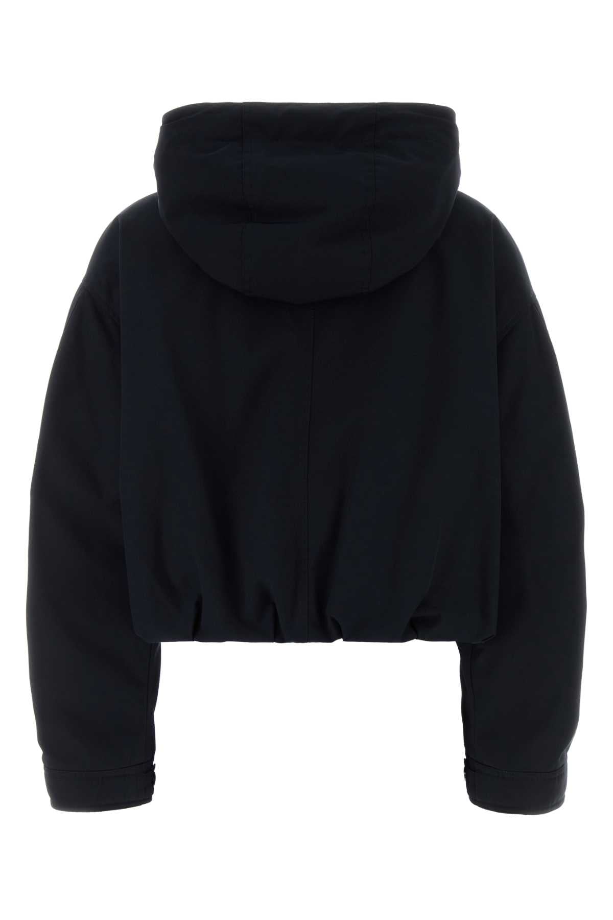 Moncler Women Midnight Blue Polyester Blend Eucalyptus Down Jacket MONCLER