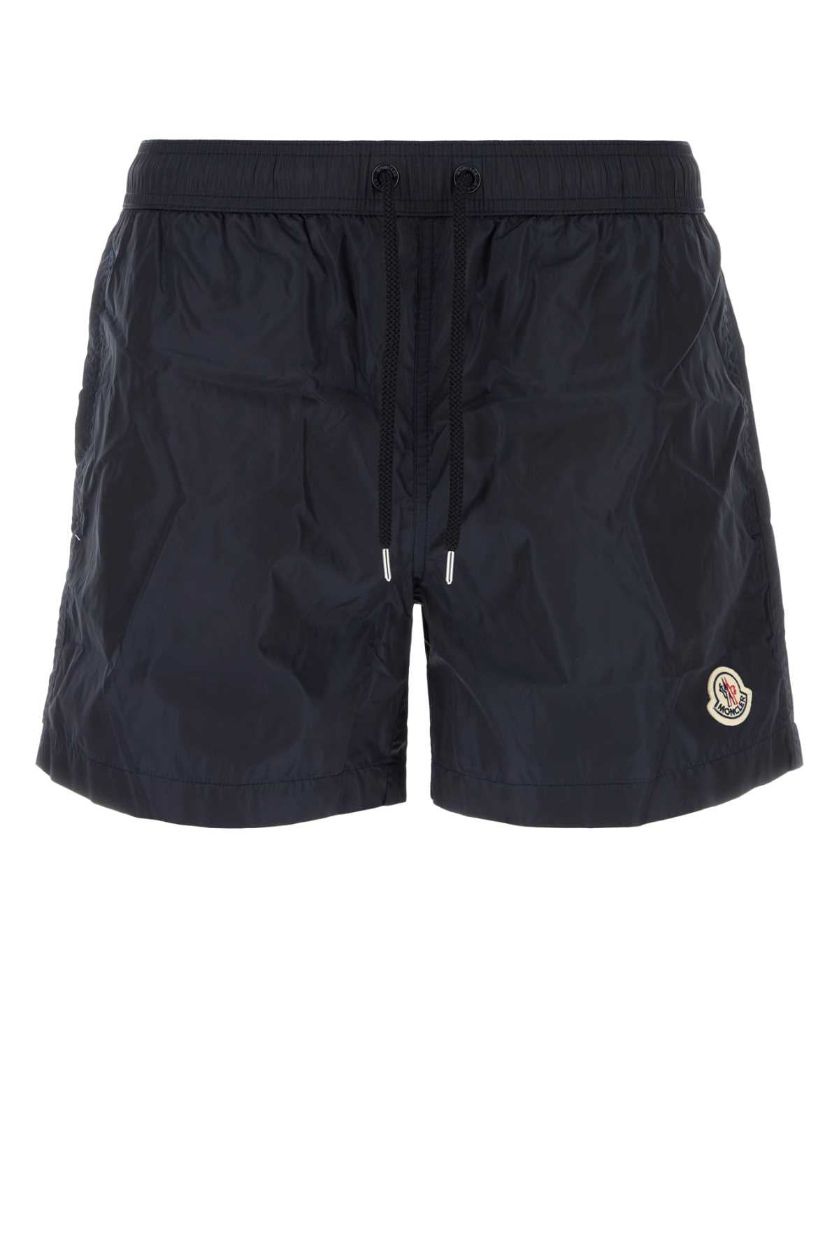 Moncler Men Navy Blue Nylon Swimming Shorts MONCLER