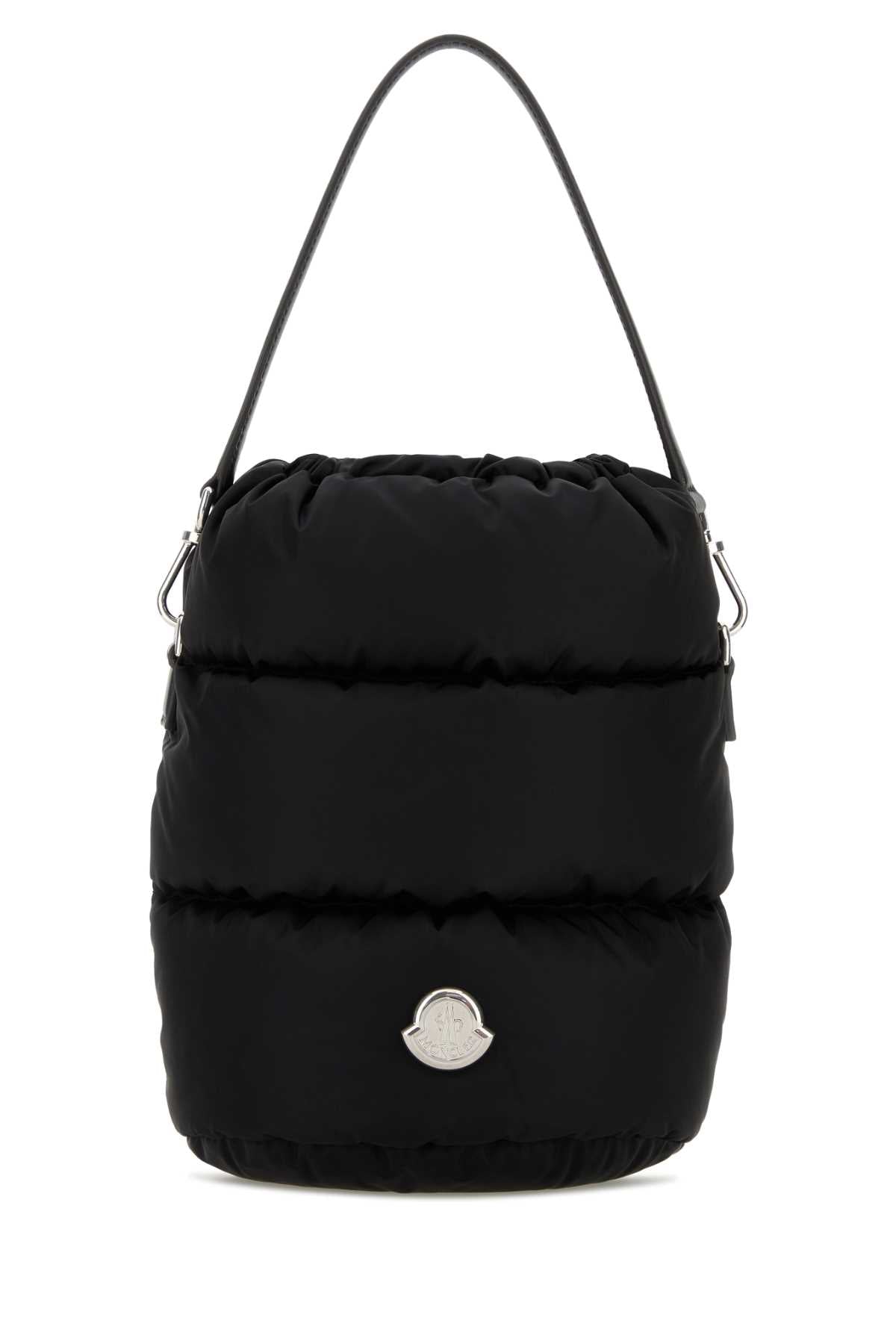 Moncler Women Black Canvas Caradoc Bucket Bag MONCLER