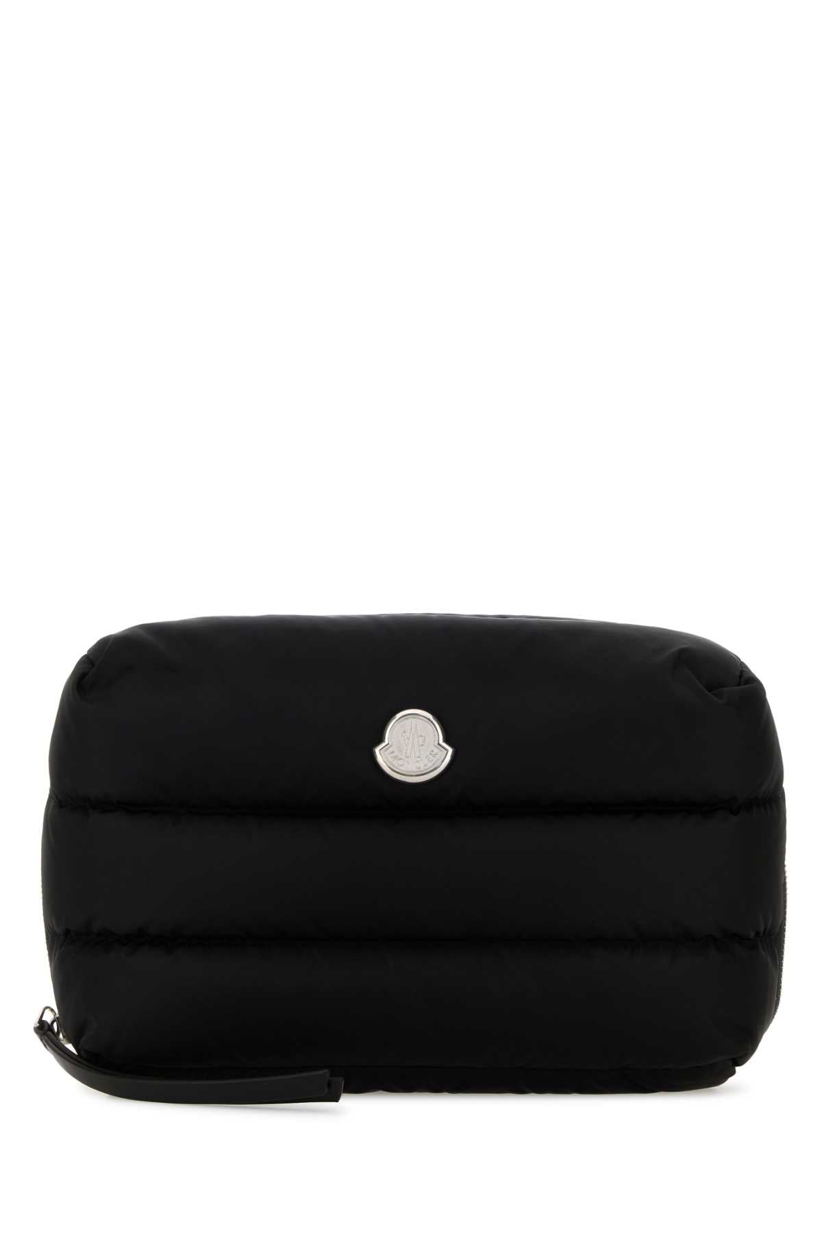 Moncler Women Black Fabric Beauty Case MONCLER